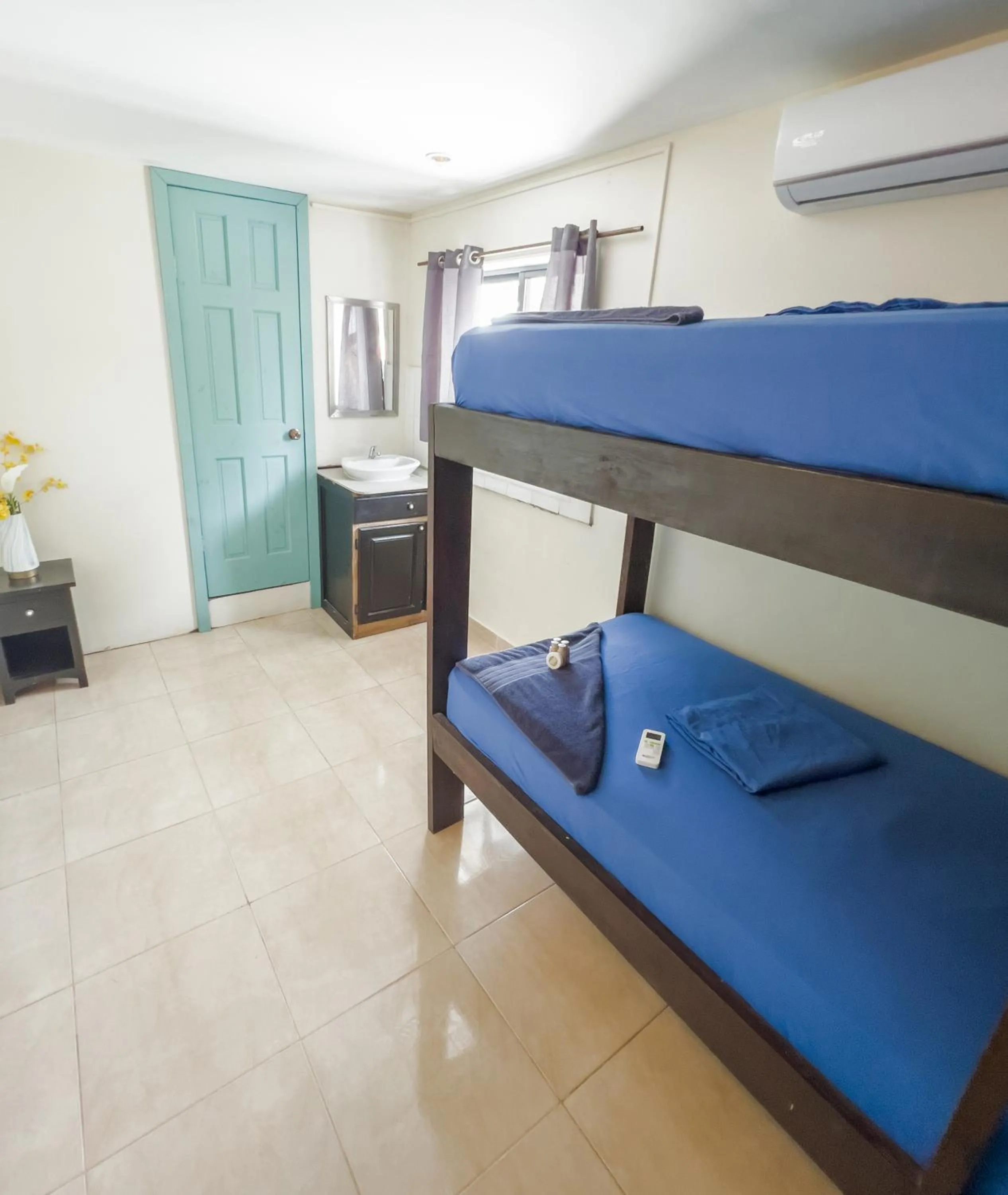 Bed in Aqua Lounge