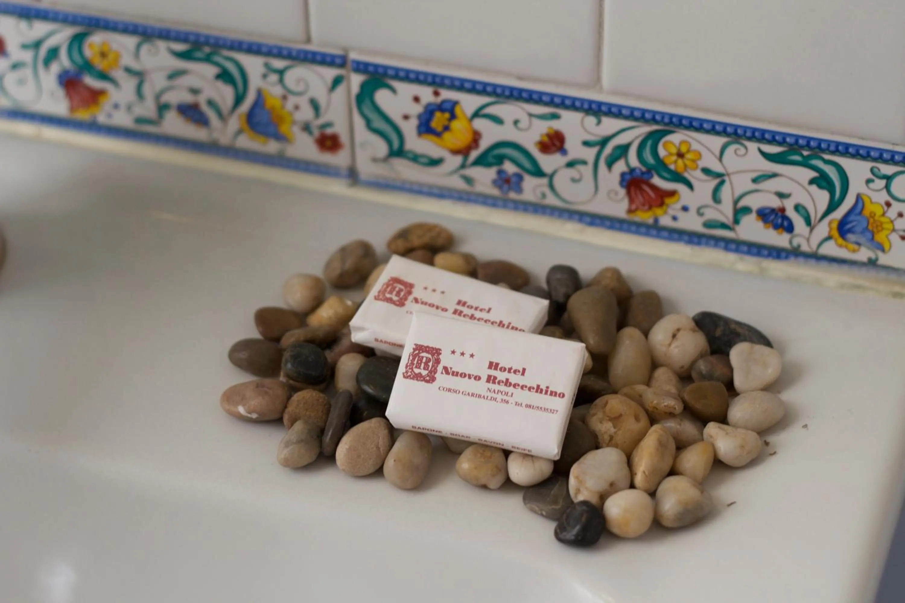 Bathroom in Hotel Nuovo Rebecchino