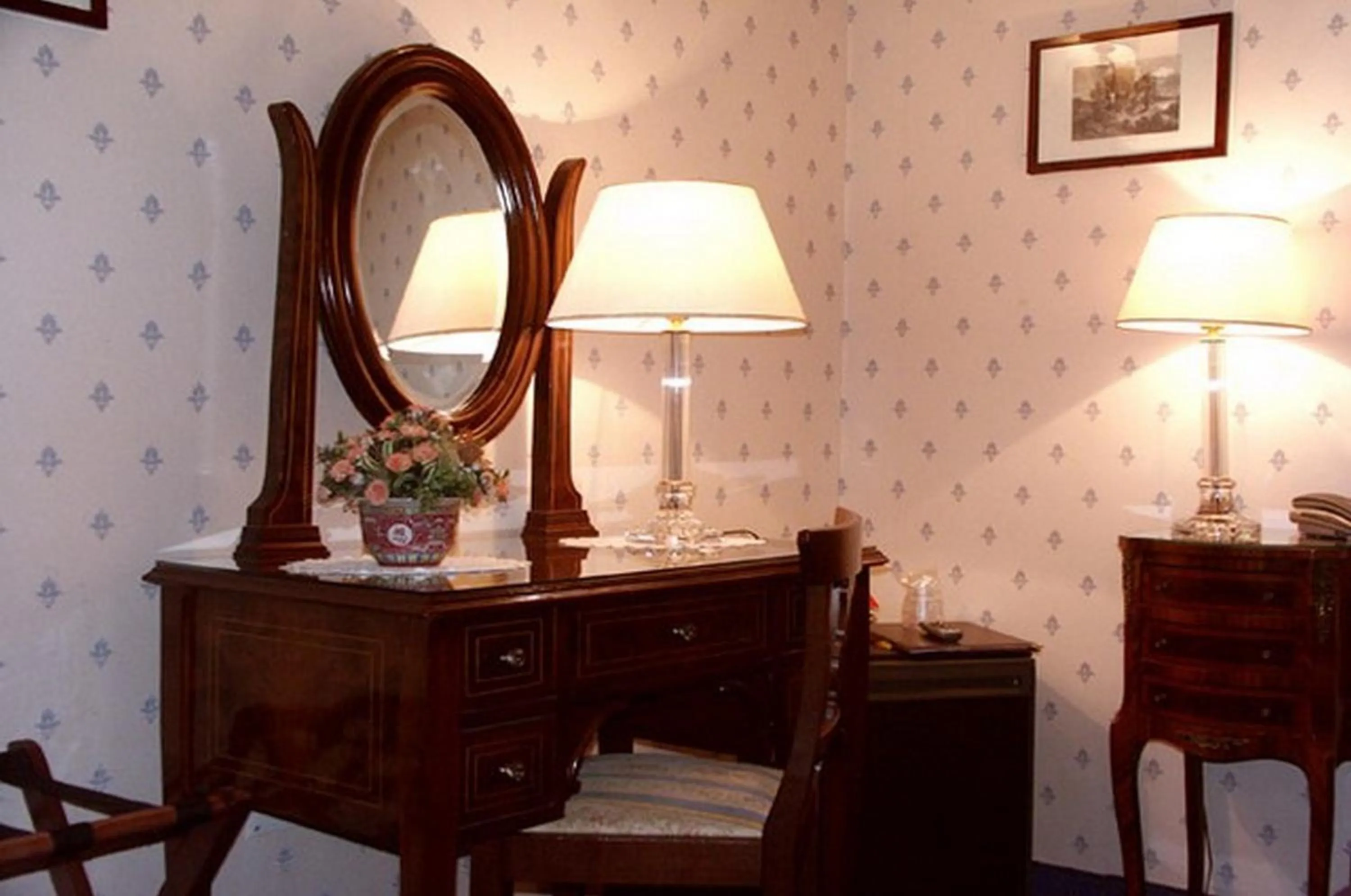 Decorative detail in Hotel Nuovo Rebecchino