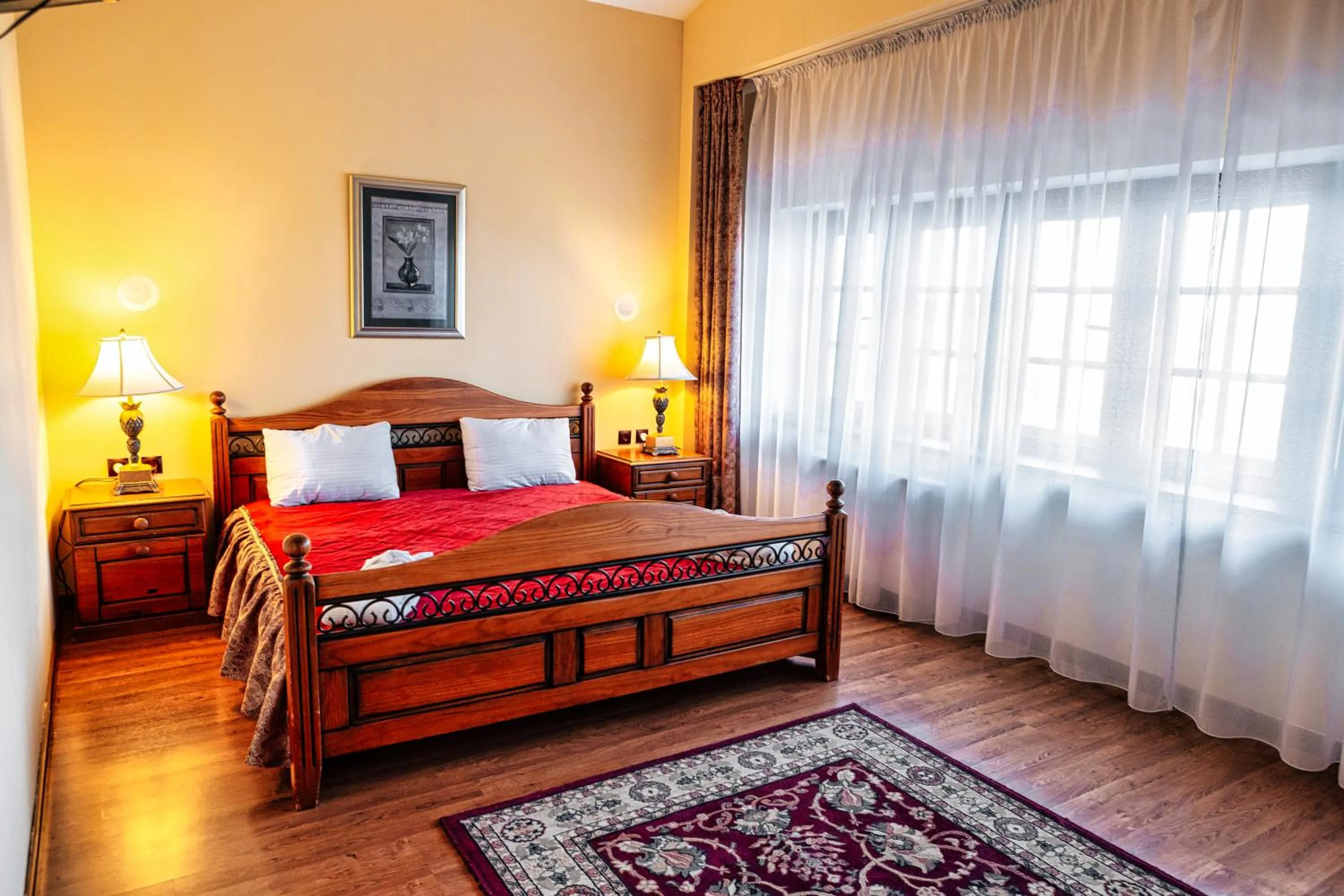 Bed in Park Hotel Kokshetau