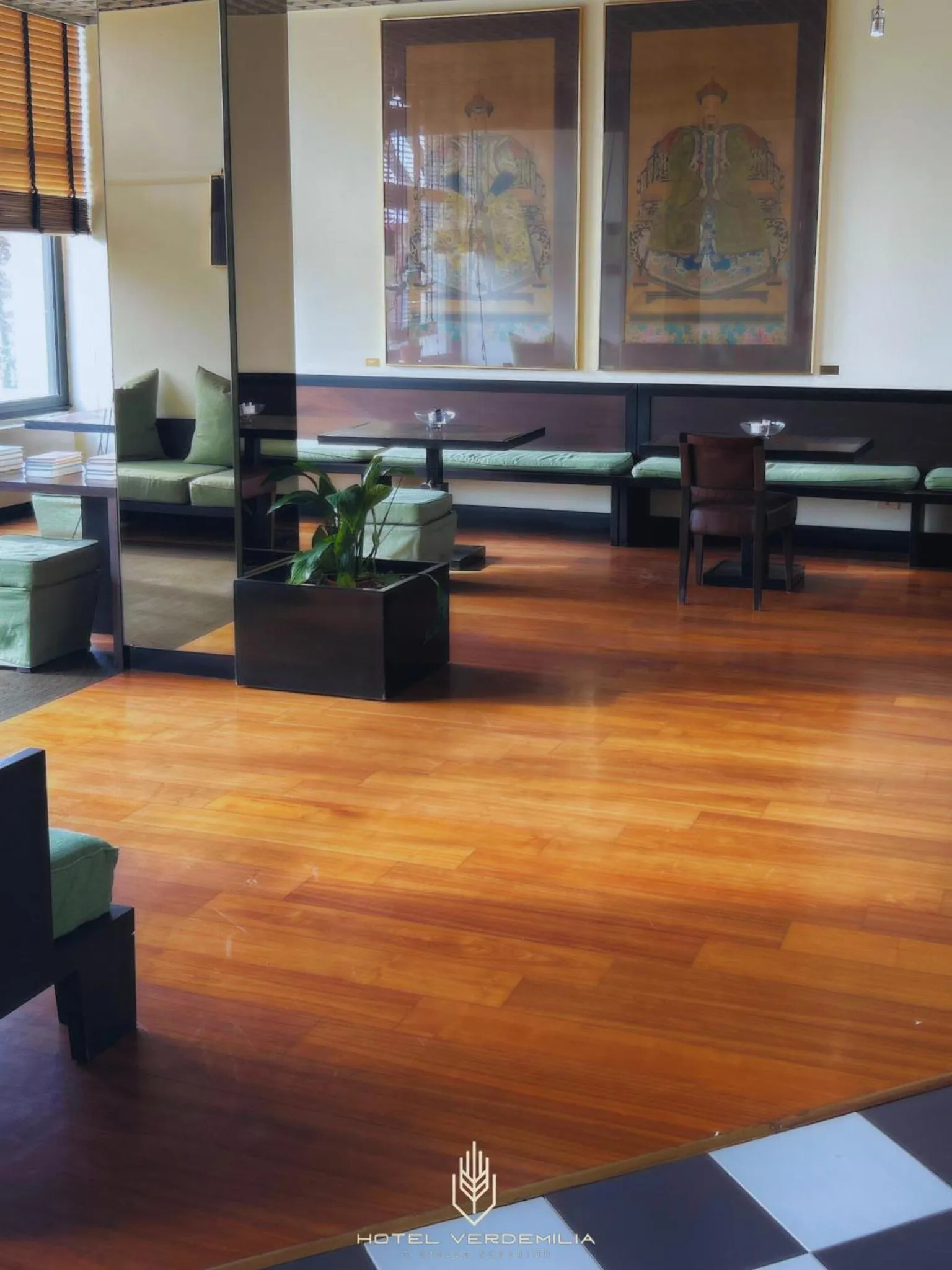 Living room in Verdemilia Hotel