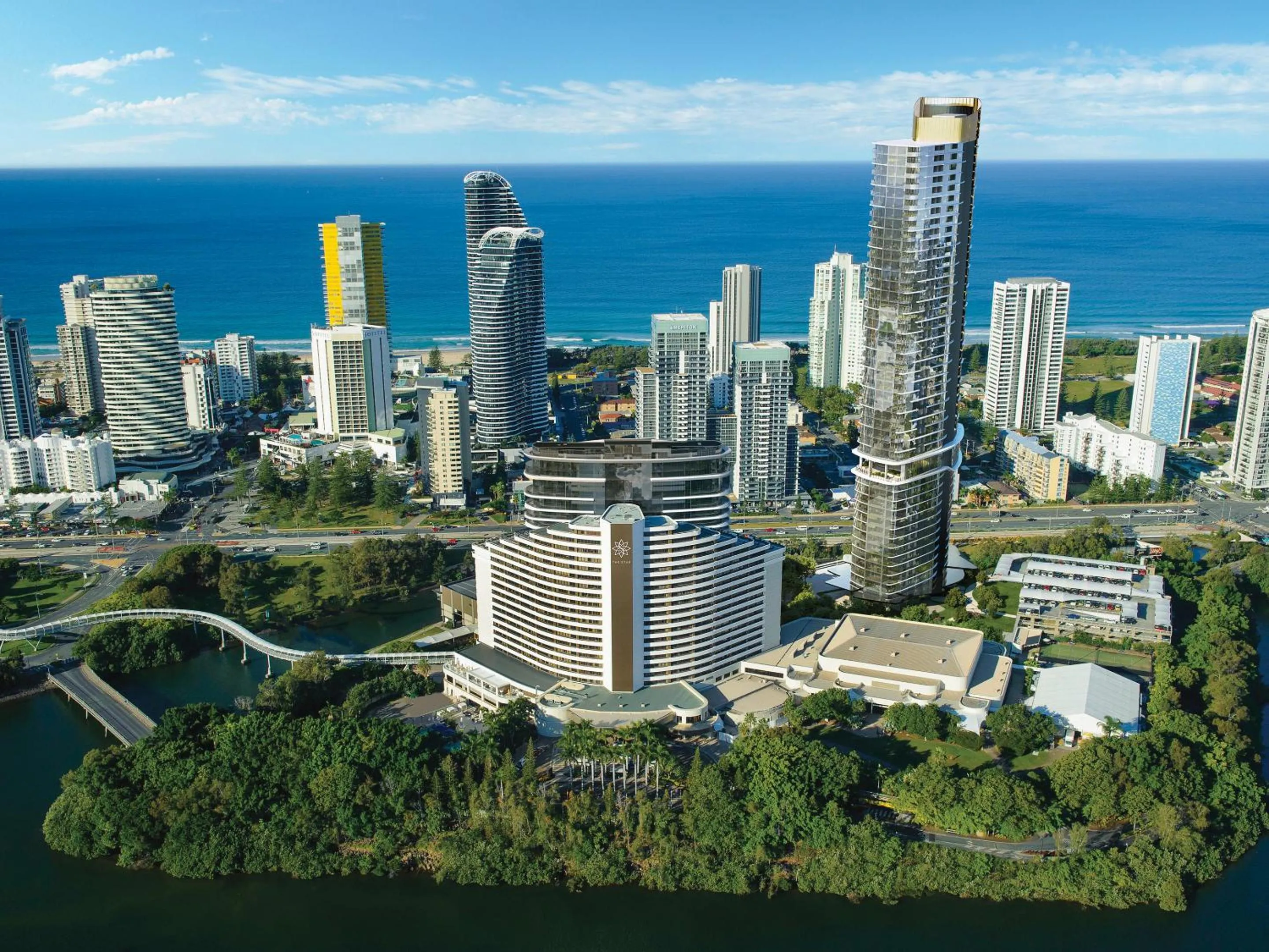 Property building in The Star Residences - Gold Coast
