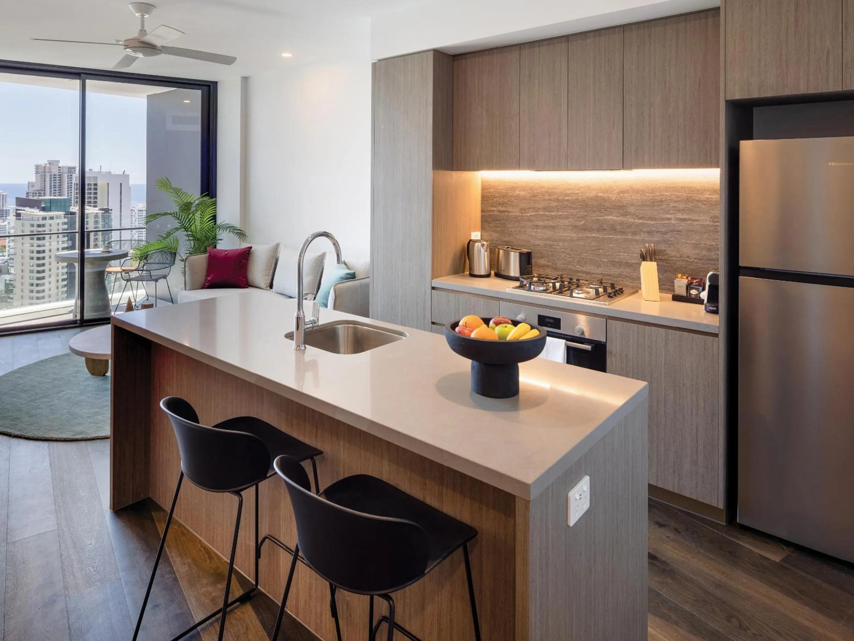 Kitchen or kitchenette in The Star Residences - Gold Coast