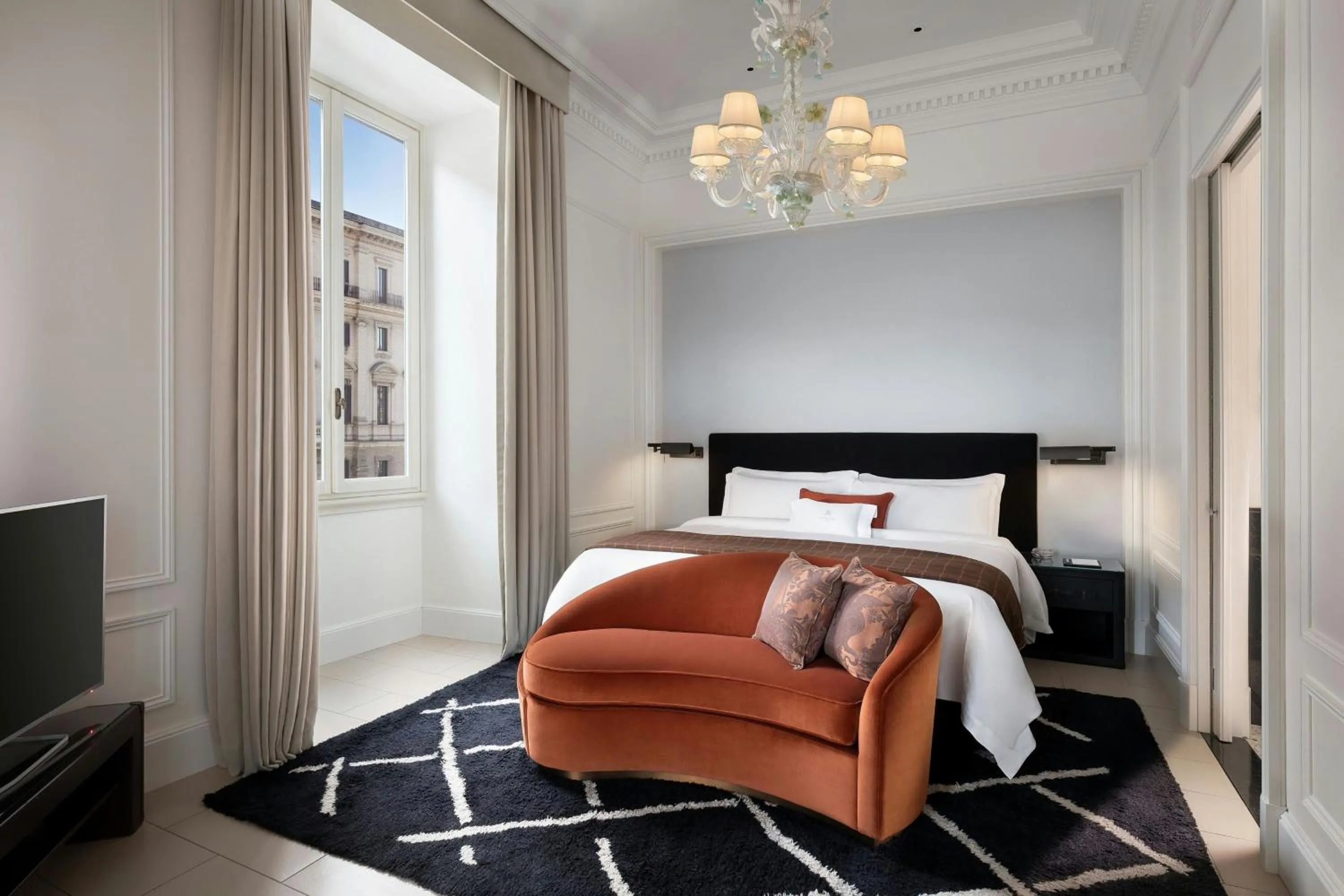 Bedroom, Bed in The St. Regis Rome