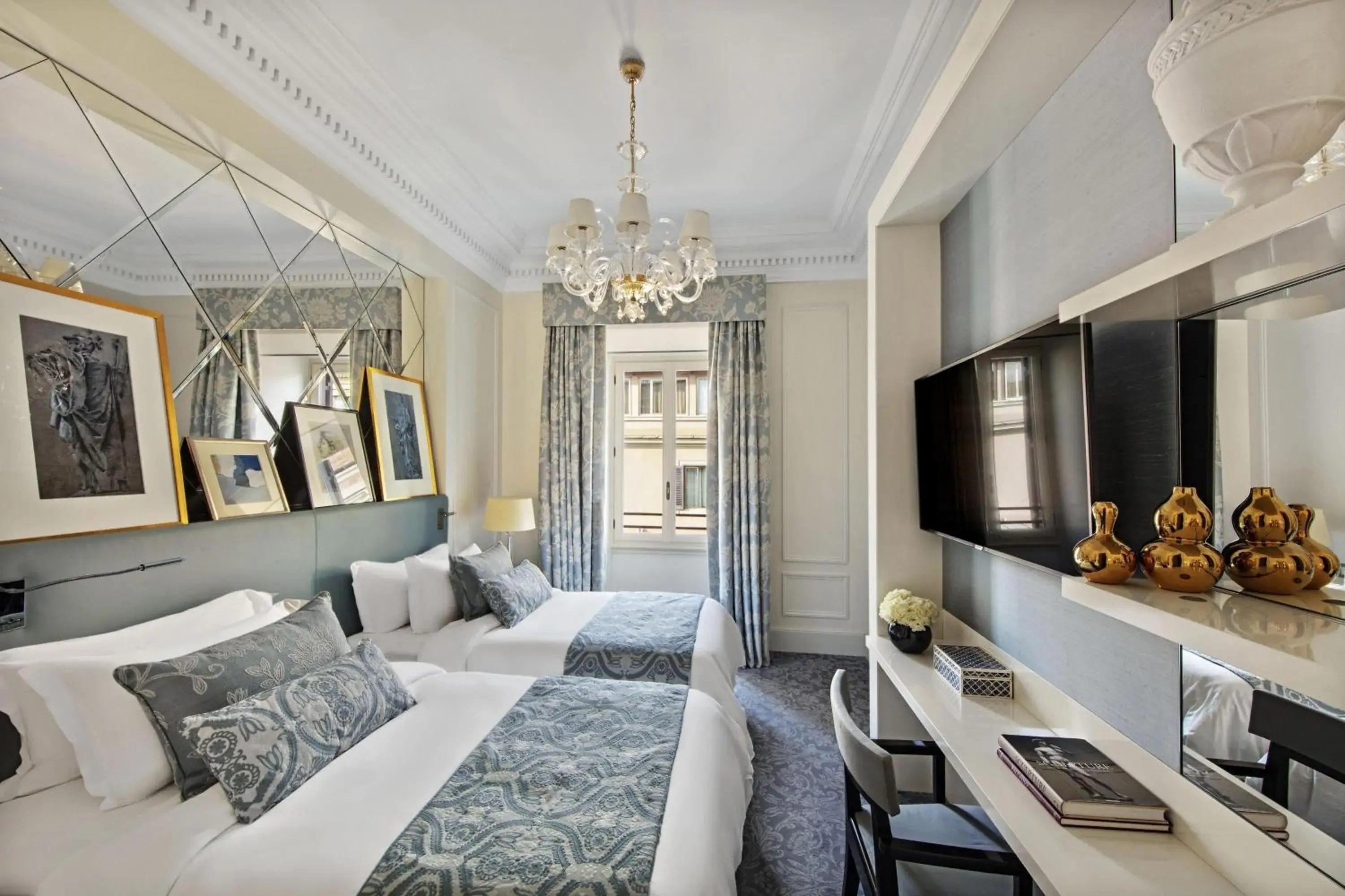 Deluxe Double Twin, Guest room, 2 Twin/Single Bed(s) in The St. Regis Rome Deluxe Double Twin, Guest room, 2 Twin/Single Bed(s) in The St. Regis Rome