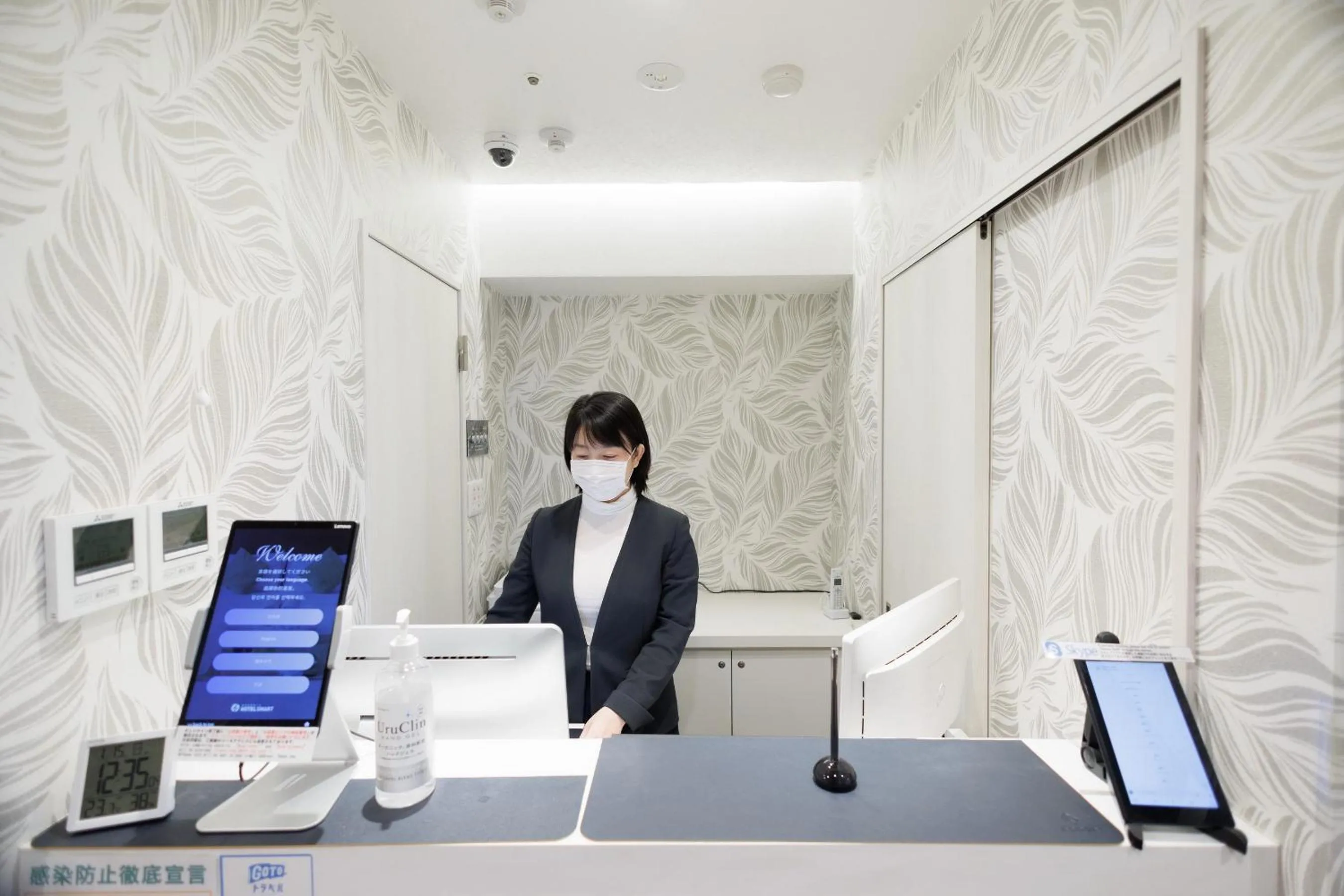 Lobby or reception in Hotaku HOTEL Akihabara