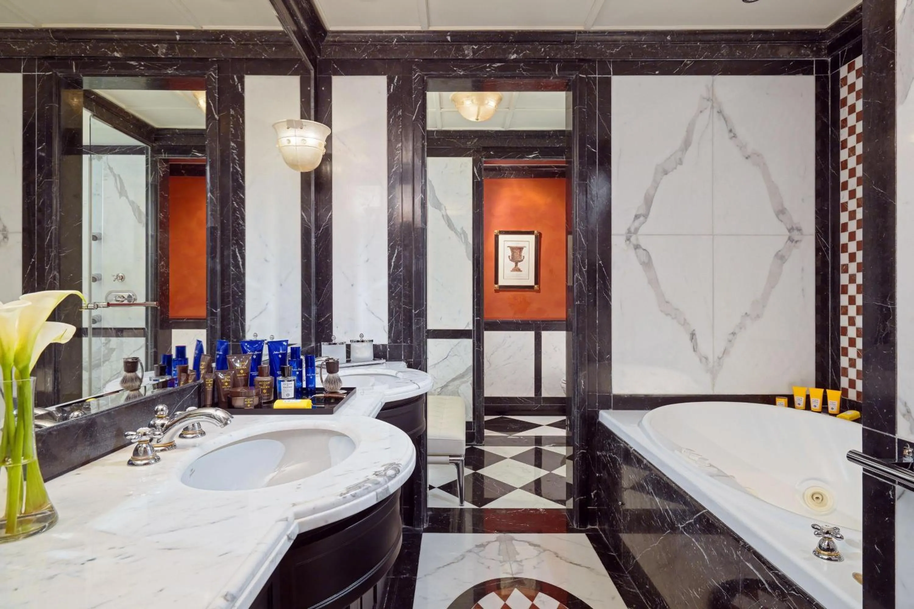 Bathroom in The Westin Excelsior, Rome