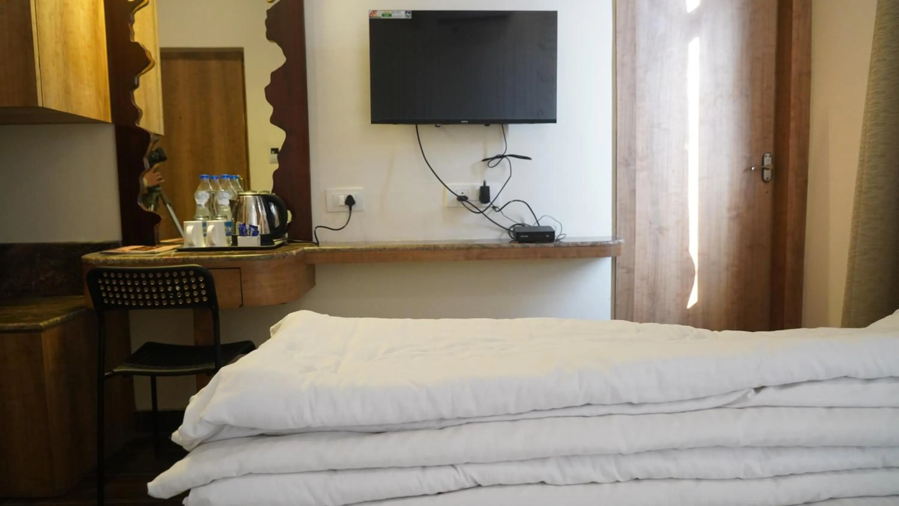 Bed in HOTEL RIO BENARAS