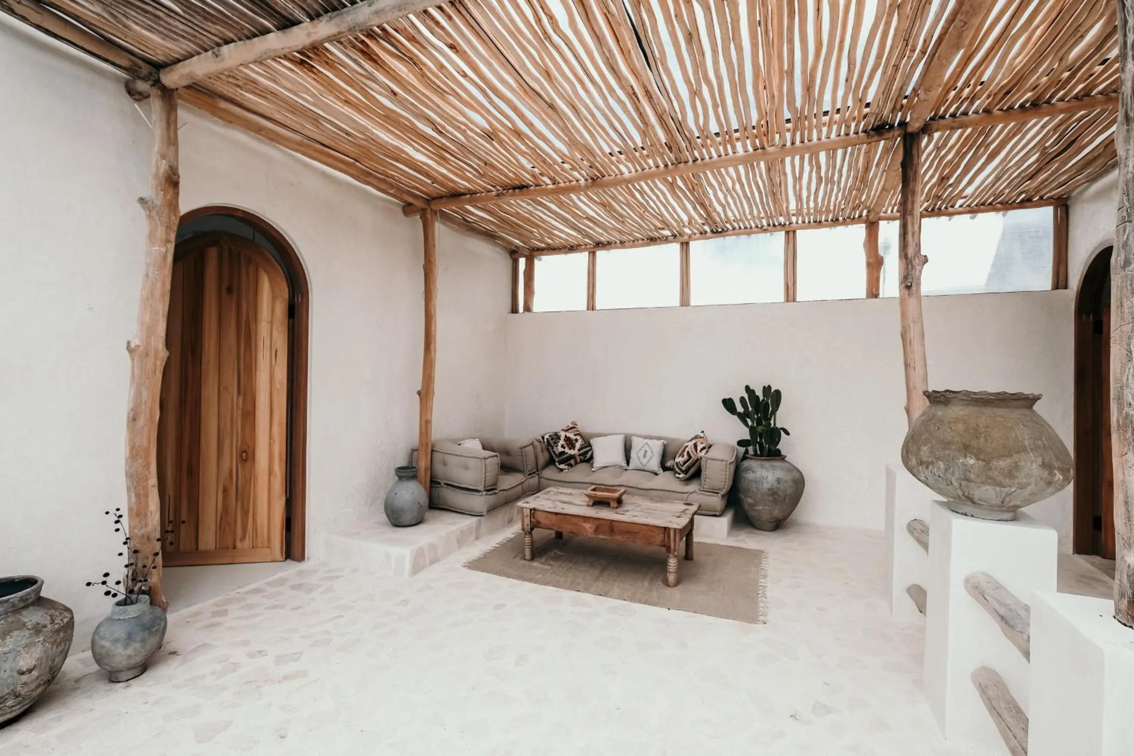 Seating area in Villa A Canggu