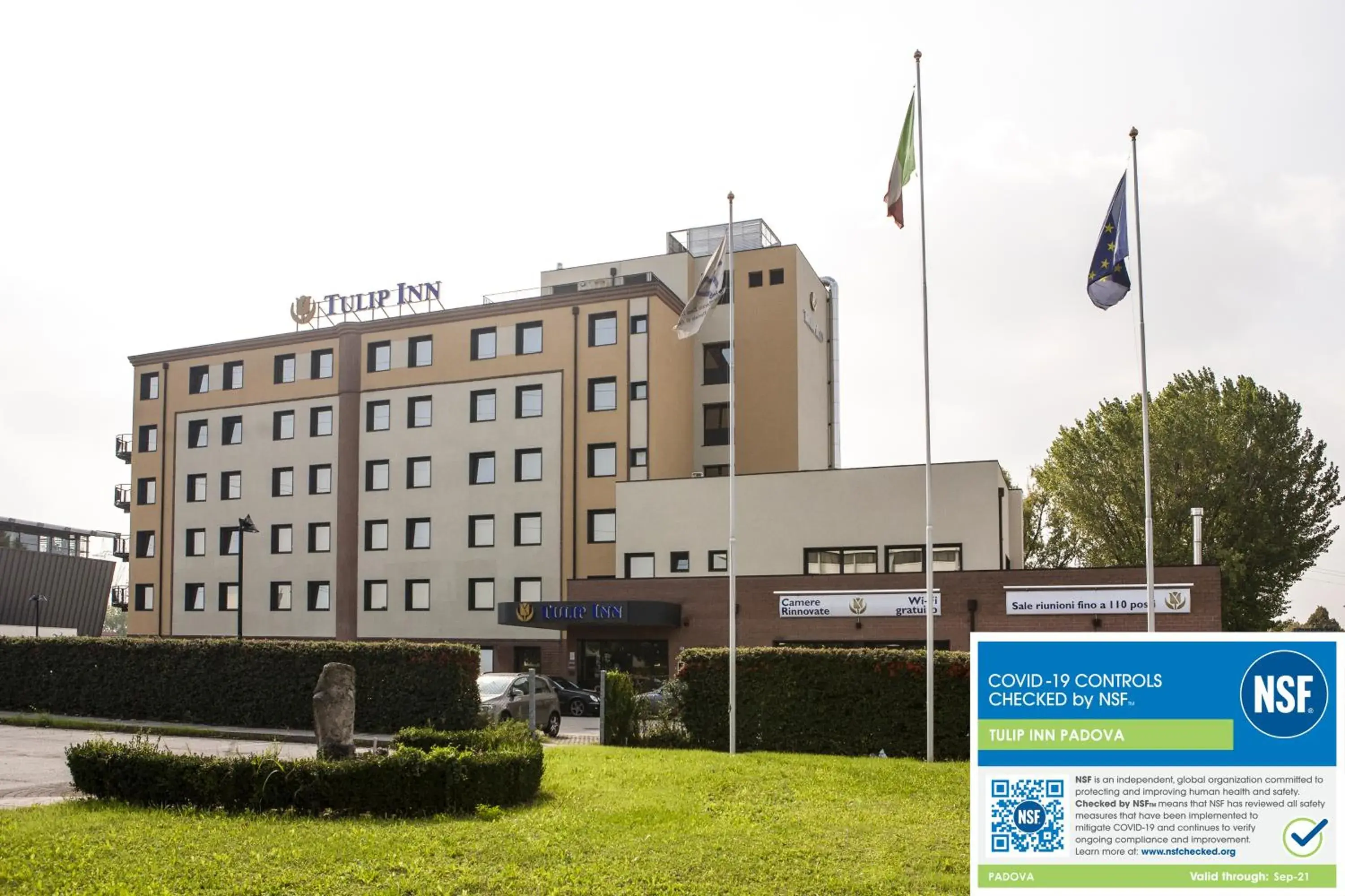 Property building in Tulip Inn Padova Property building in Tulip Inn Padova