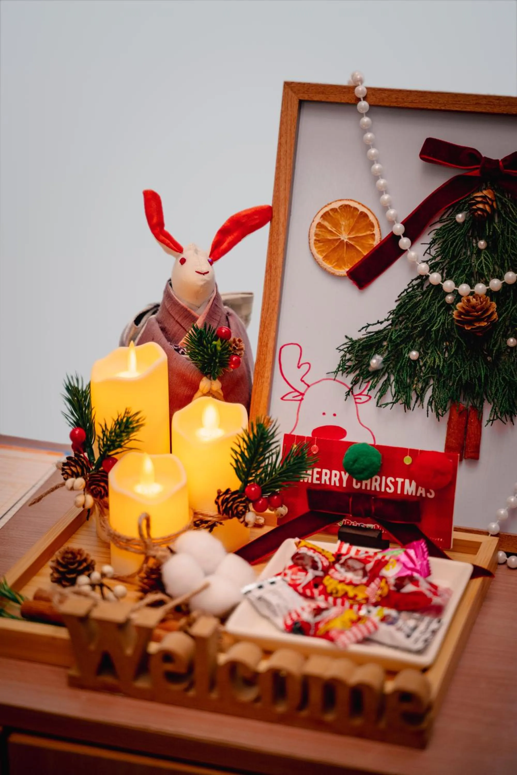 Decorative detail in E JOY INN-West Shinjuku Branch