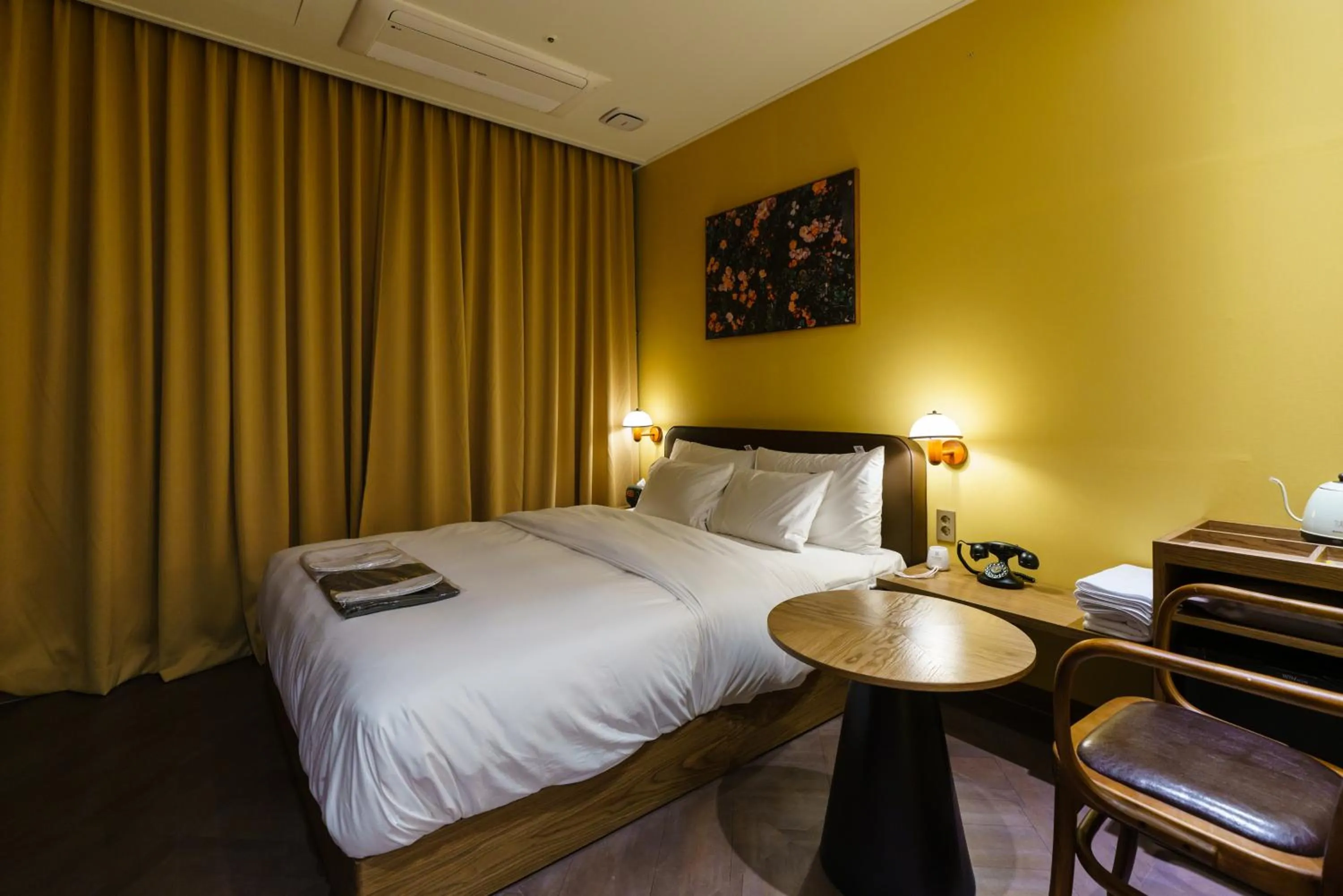 Bed in Yangju Hotel Ippda