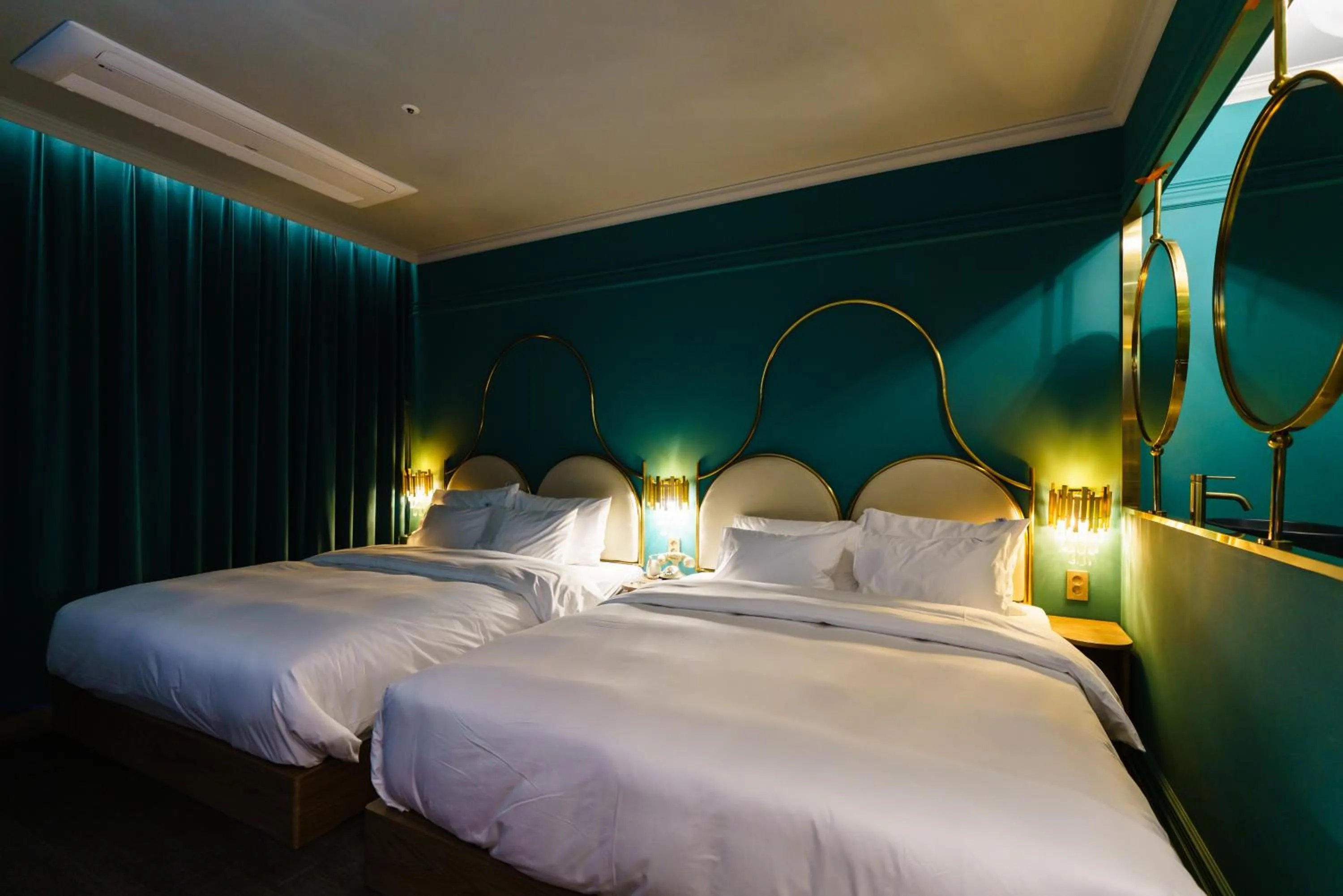 Bed in Yangju Hotel Ippda