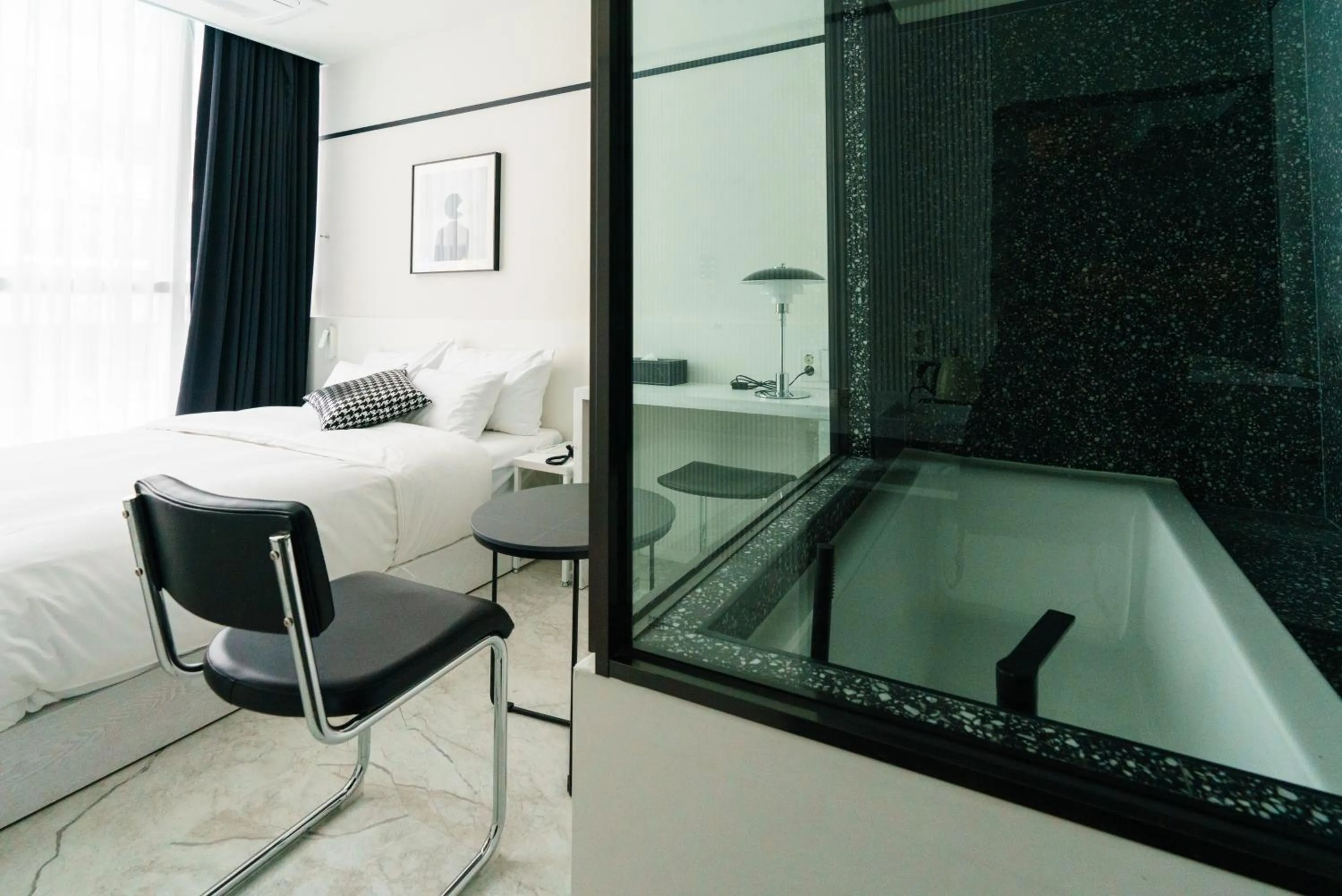 Bed in Yangju Hotel Ippda