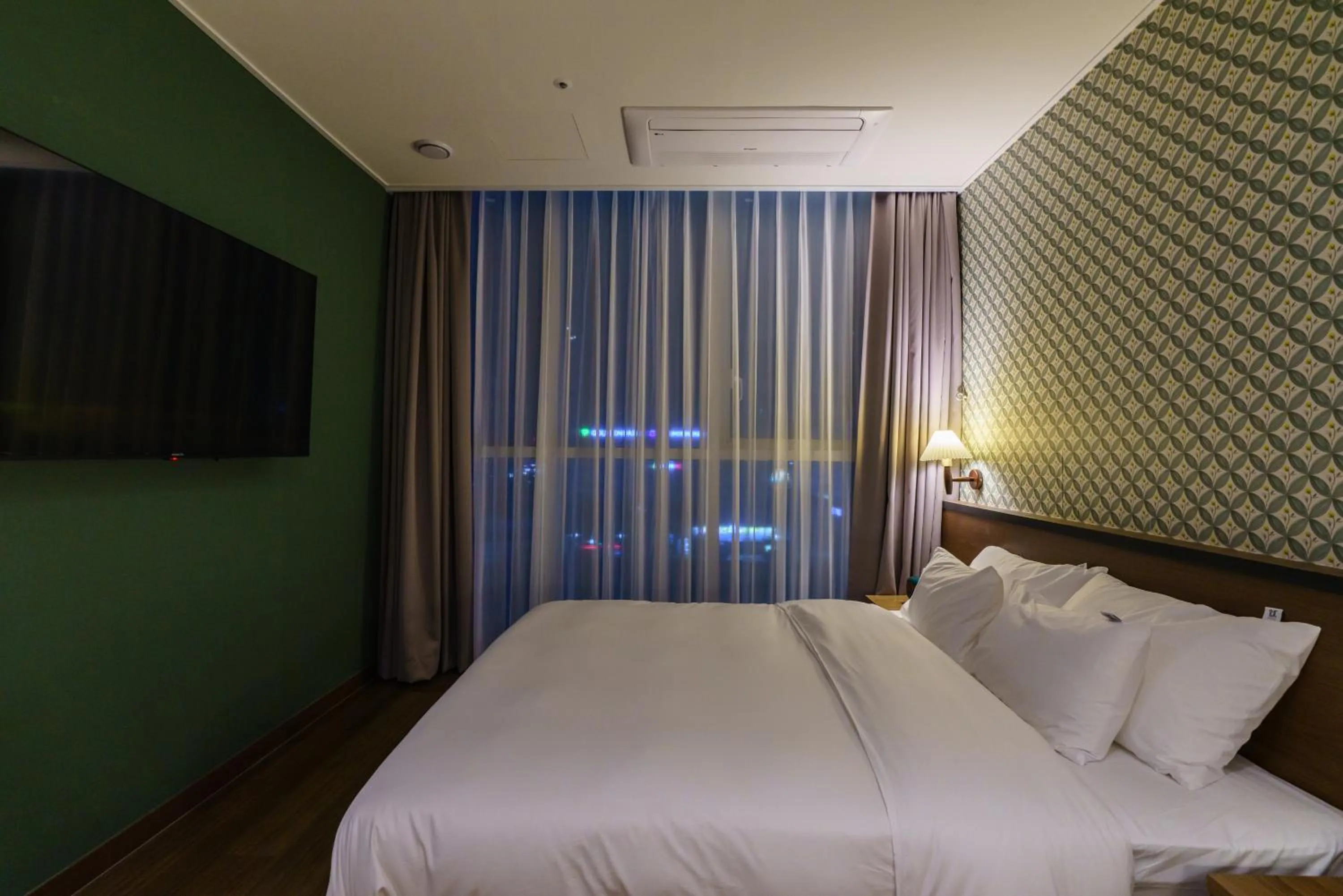 Bed in Yangju Hotel Ippda