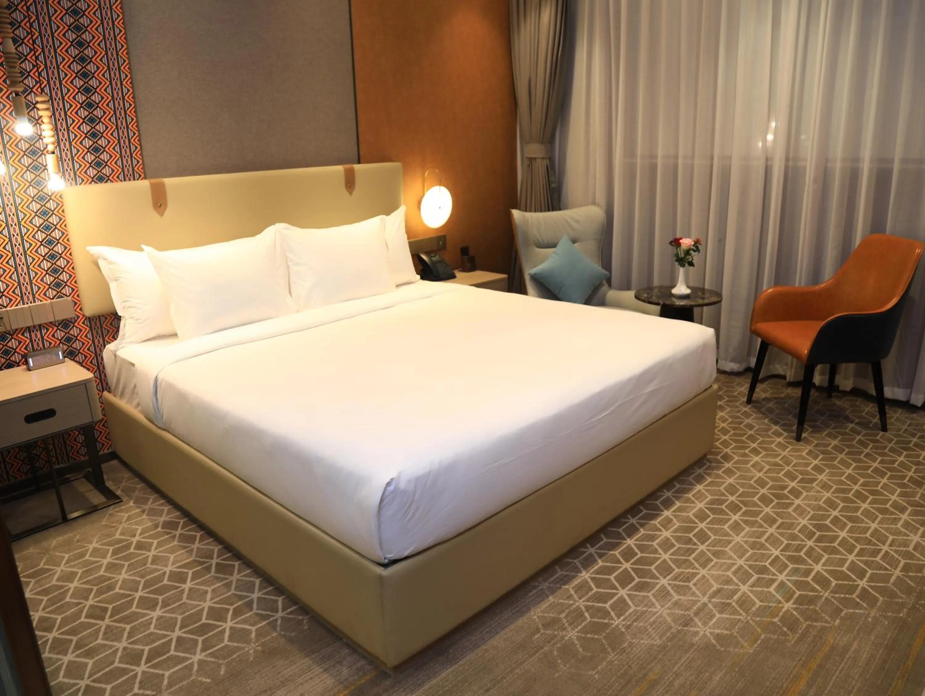 Bed in Skylight In-Terminal Hotel