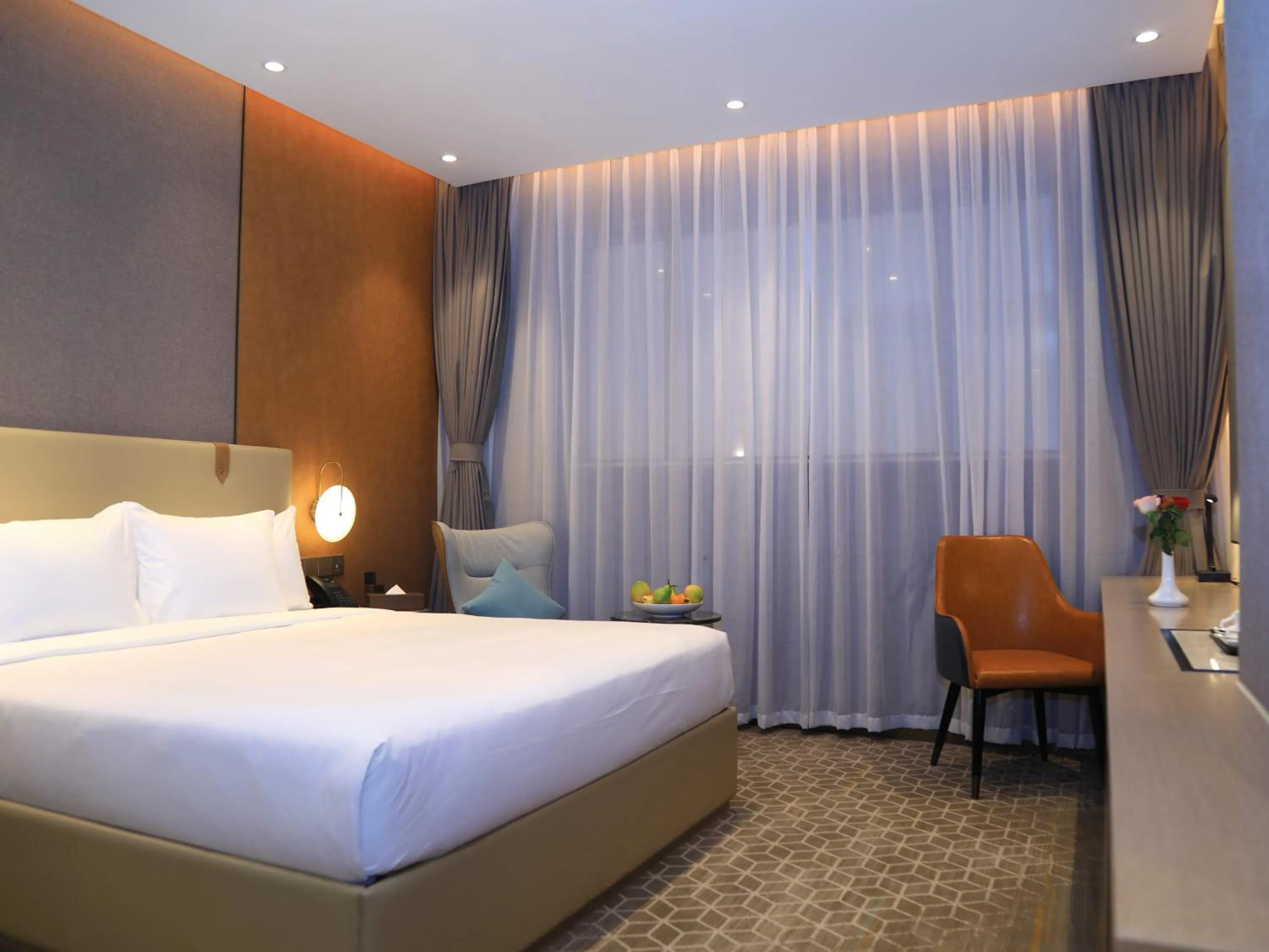 Bed in Skylight In-Terminal Hotel