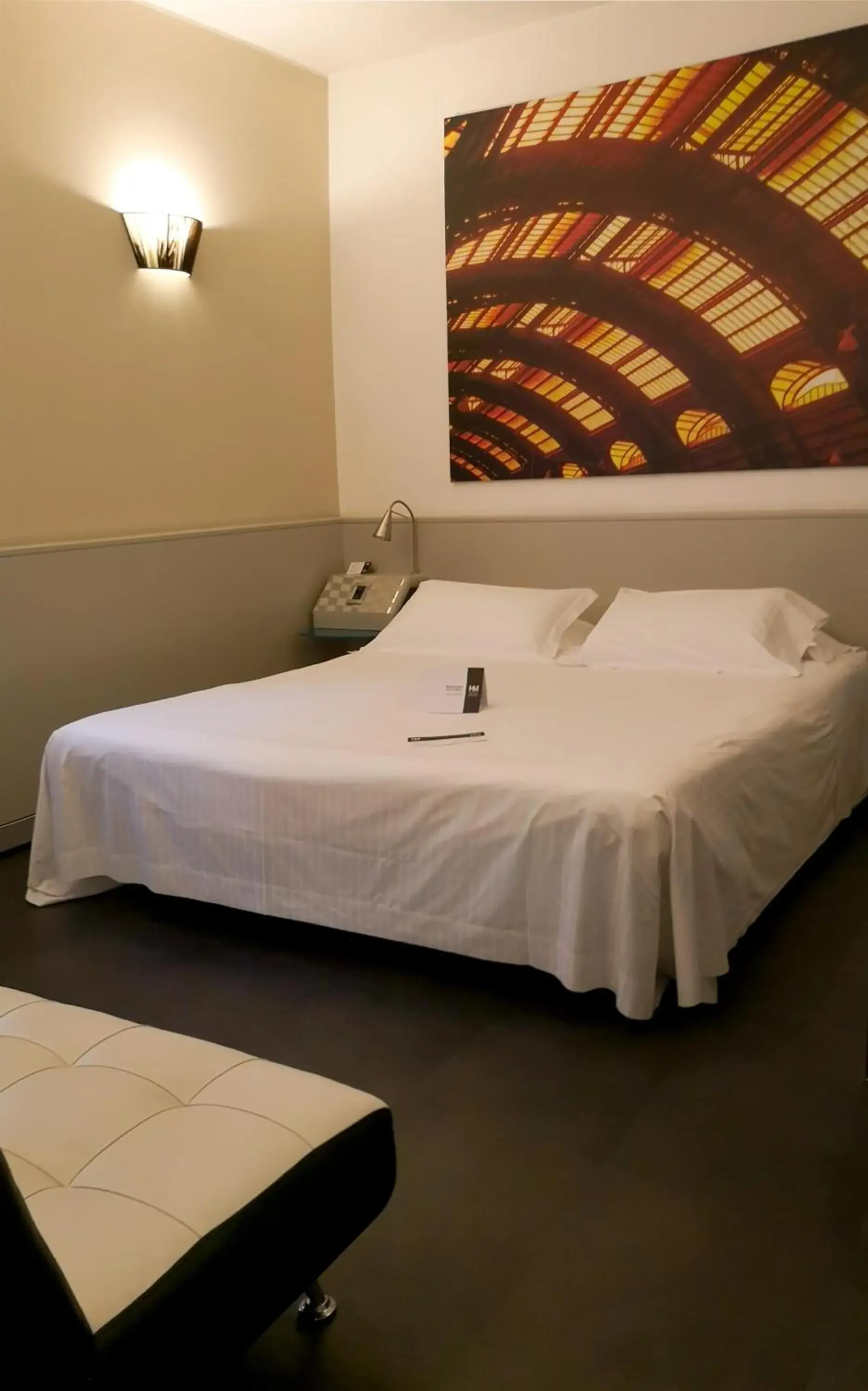 Bed in Hotel Milano