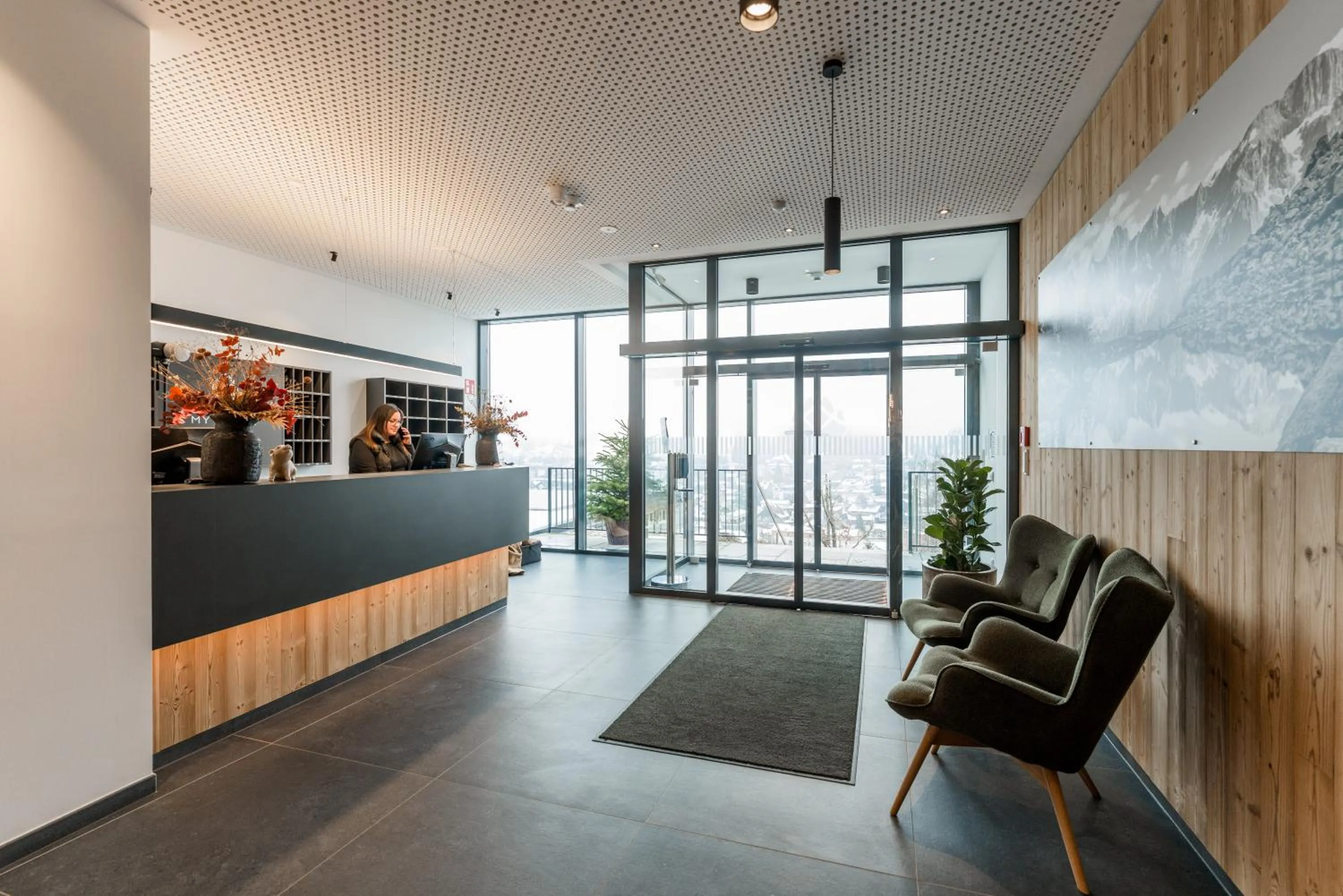 Lobby or reception in Apartmentresort MyLodge