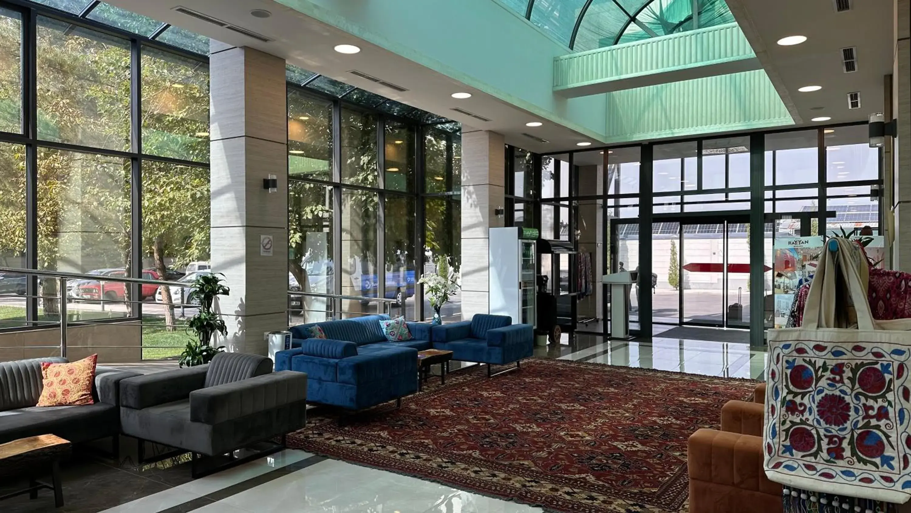 Lobby or reception in Rayyan Hotel & SPA Tashkent Lobby or reception in Rayyan Hotel & SPA Tashkent