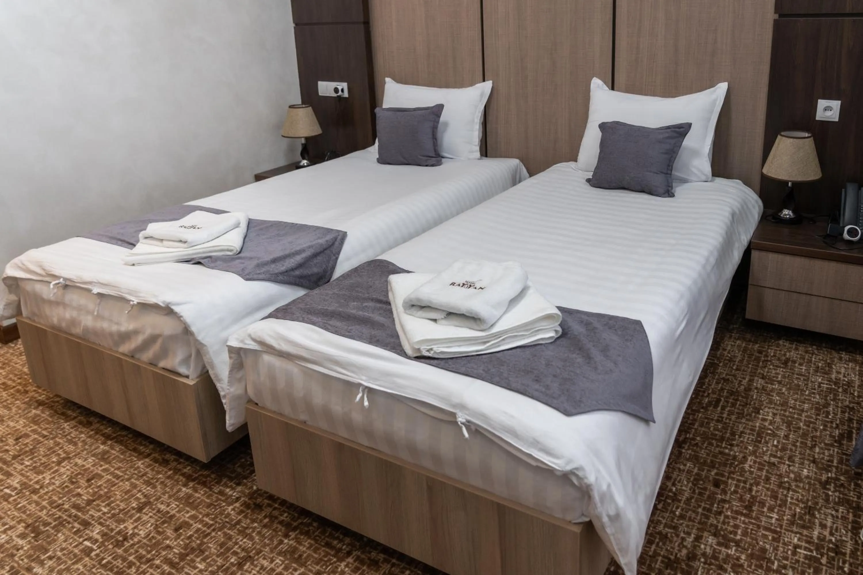 Bed in Rayyan Hotel & SPA Tashkent