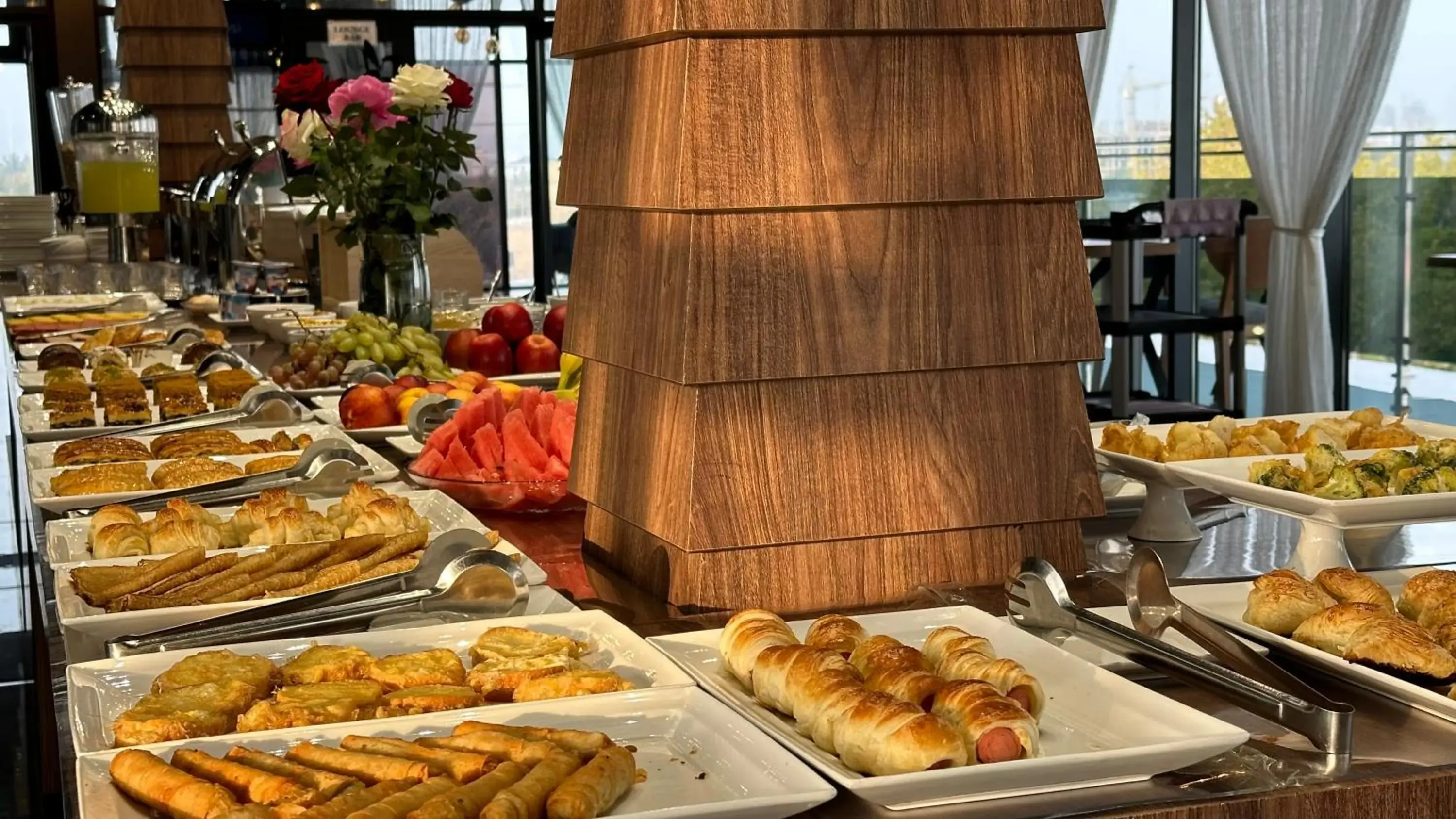 Buffet breakfast in Rayyan Hotel & SPA Tashkent Buffet breakfast in Rayyan Hotel & SPA Tashkent