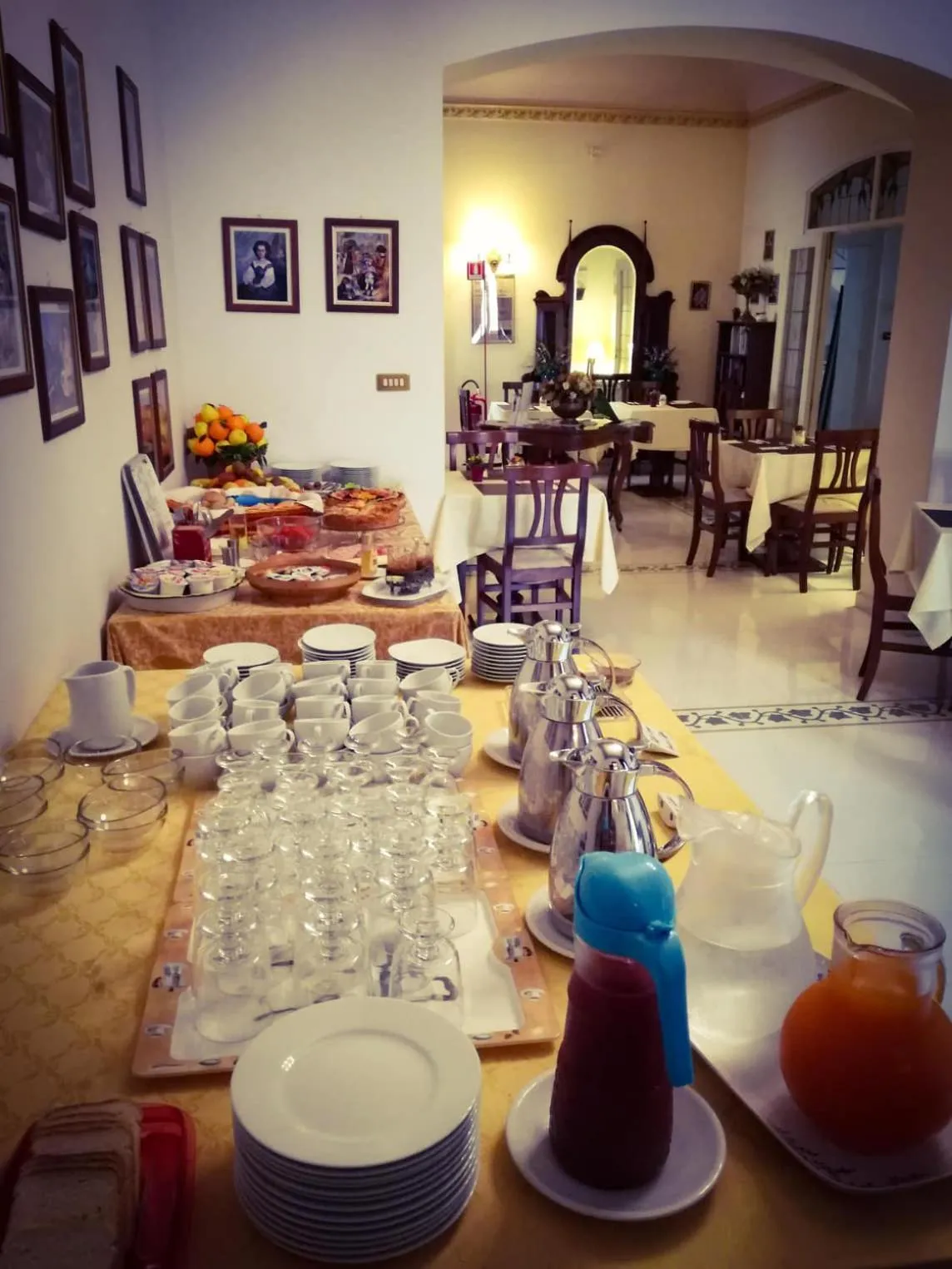 Breakfast in Hotel Casa Mia