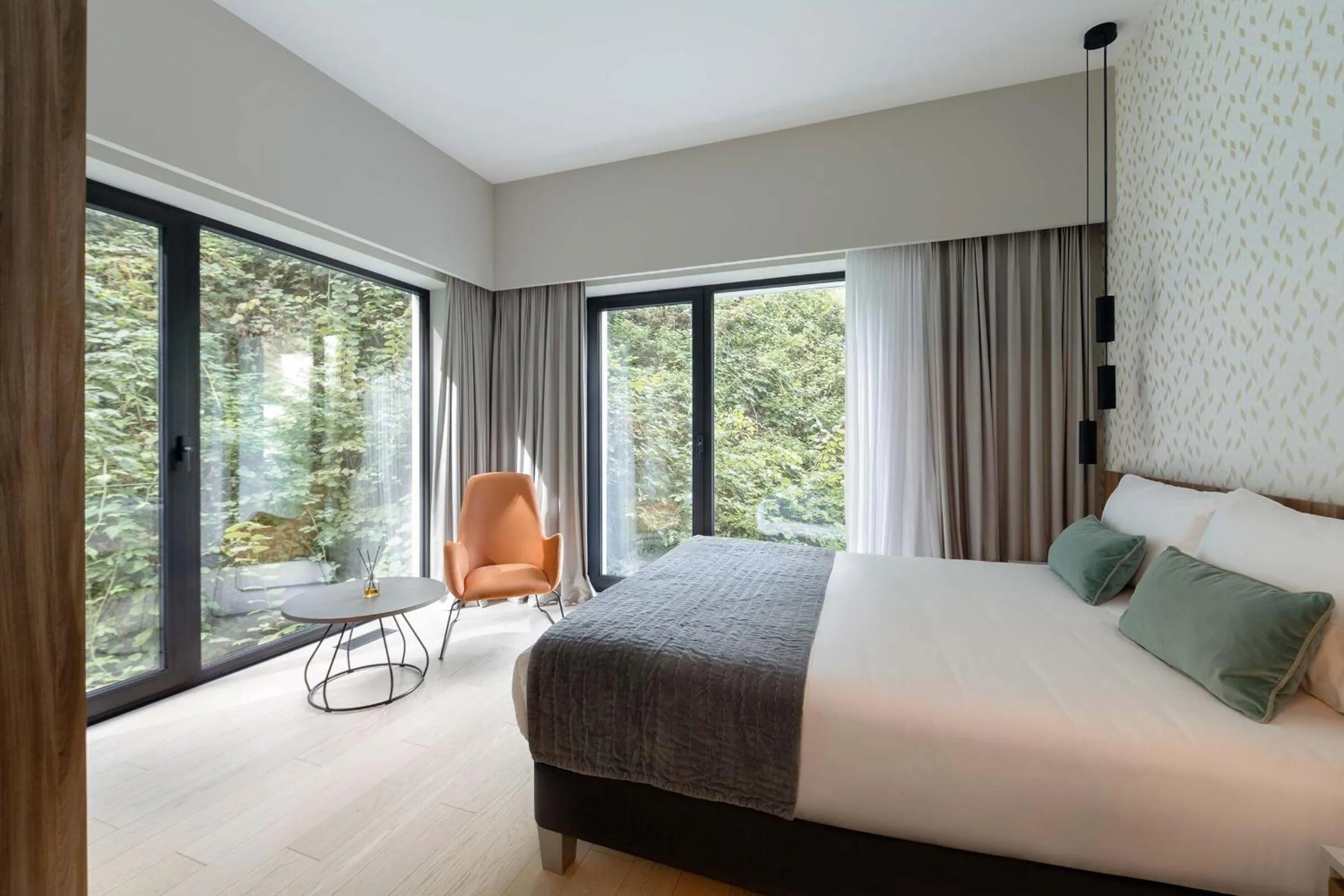 Bedroom, Bed in The Central Kirchberg - Smart ApartHotel