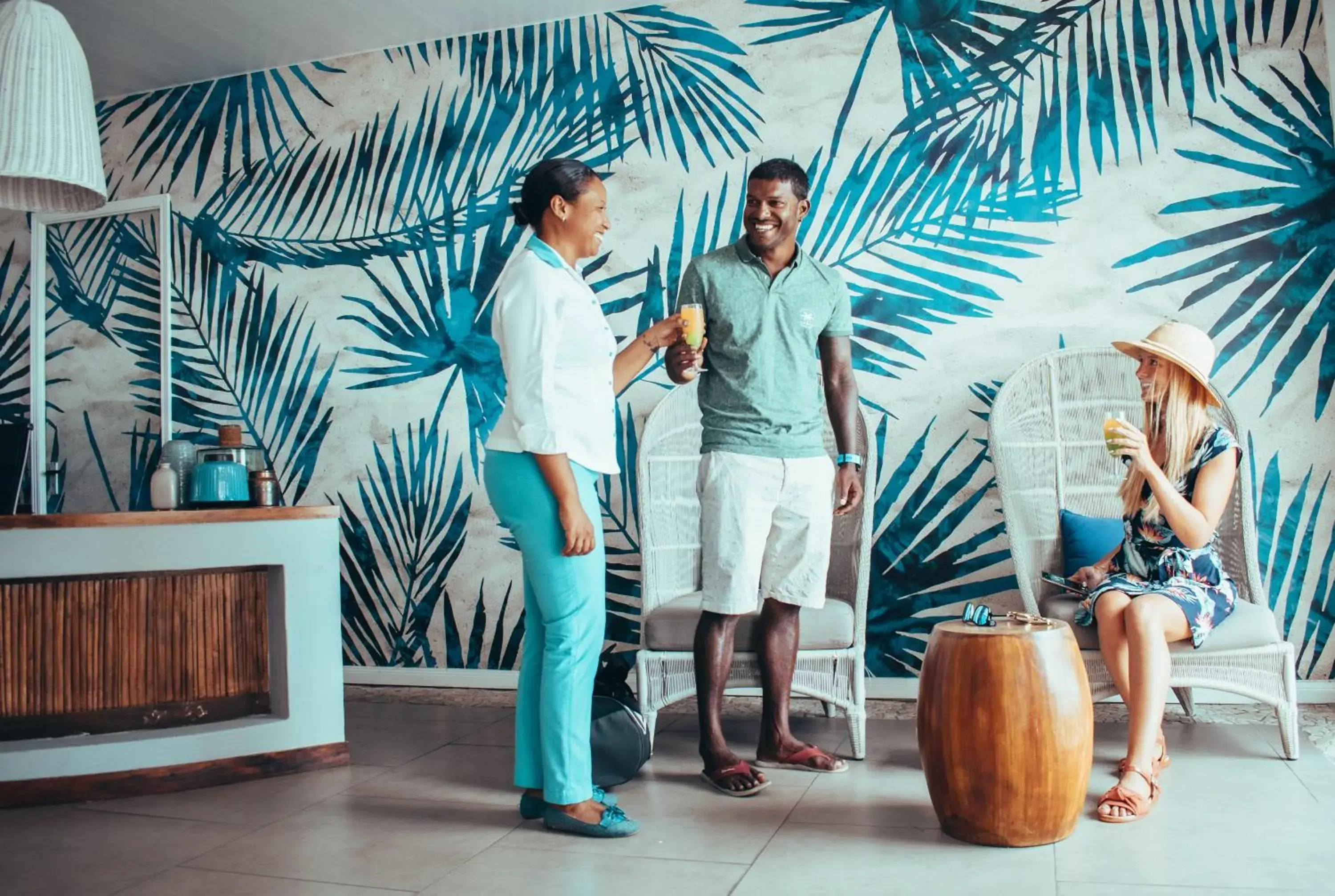 Lobby or reception in Astroea Beach Hotel Lobby or reception in Astroea Beach Hotel