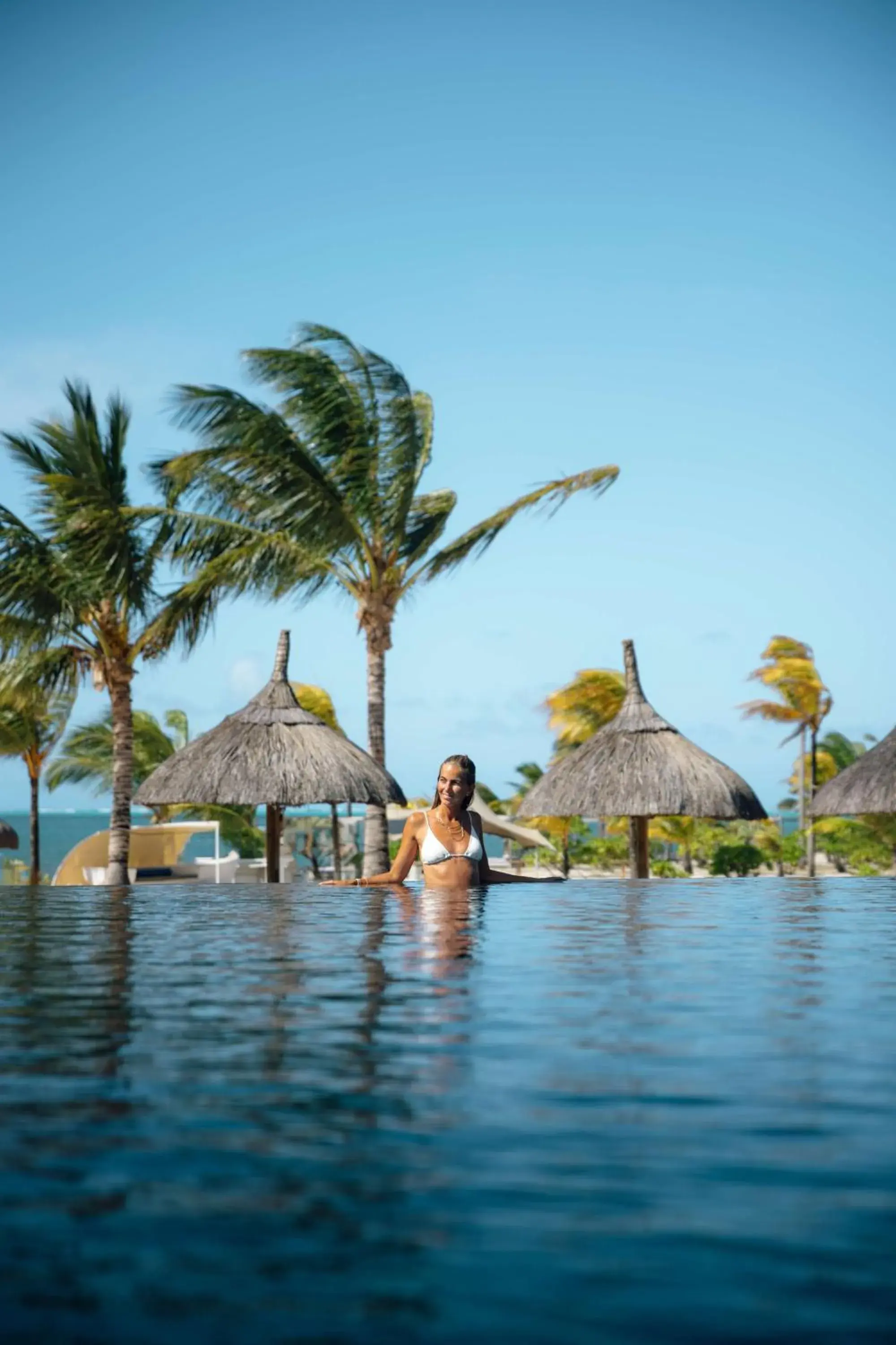 Pool view in Radisson Blu Azuri Resort & Spa Pool view in Radisson Blu Azuri Resort & Spa