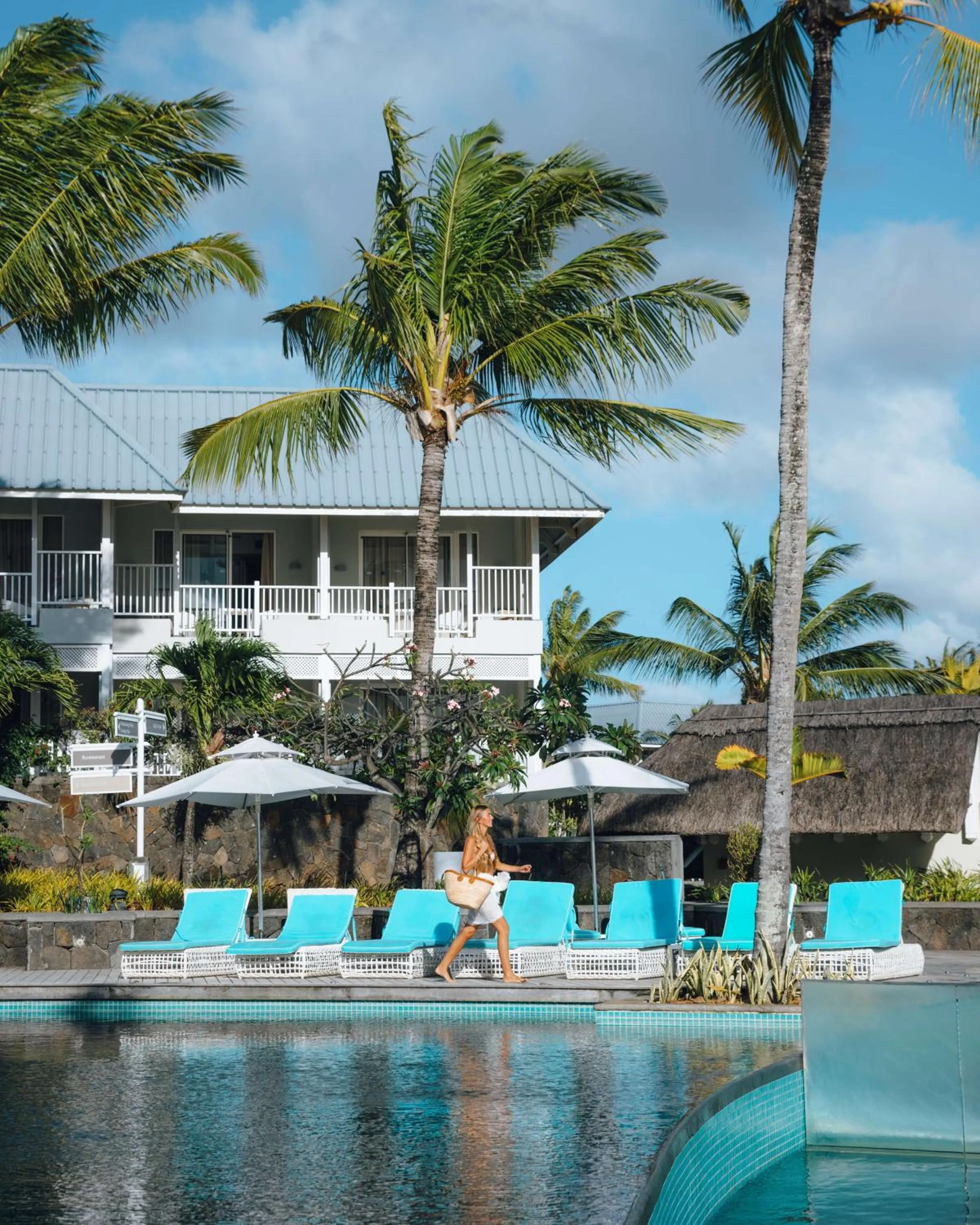Pool view in Radisson Blu Azuri Resort & Spa