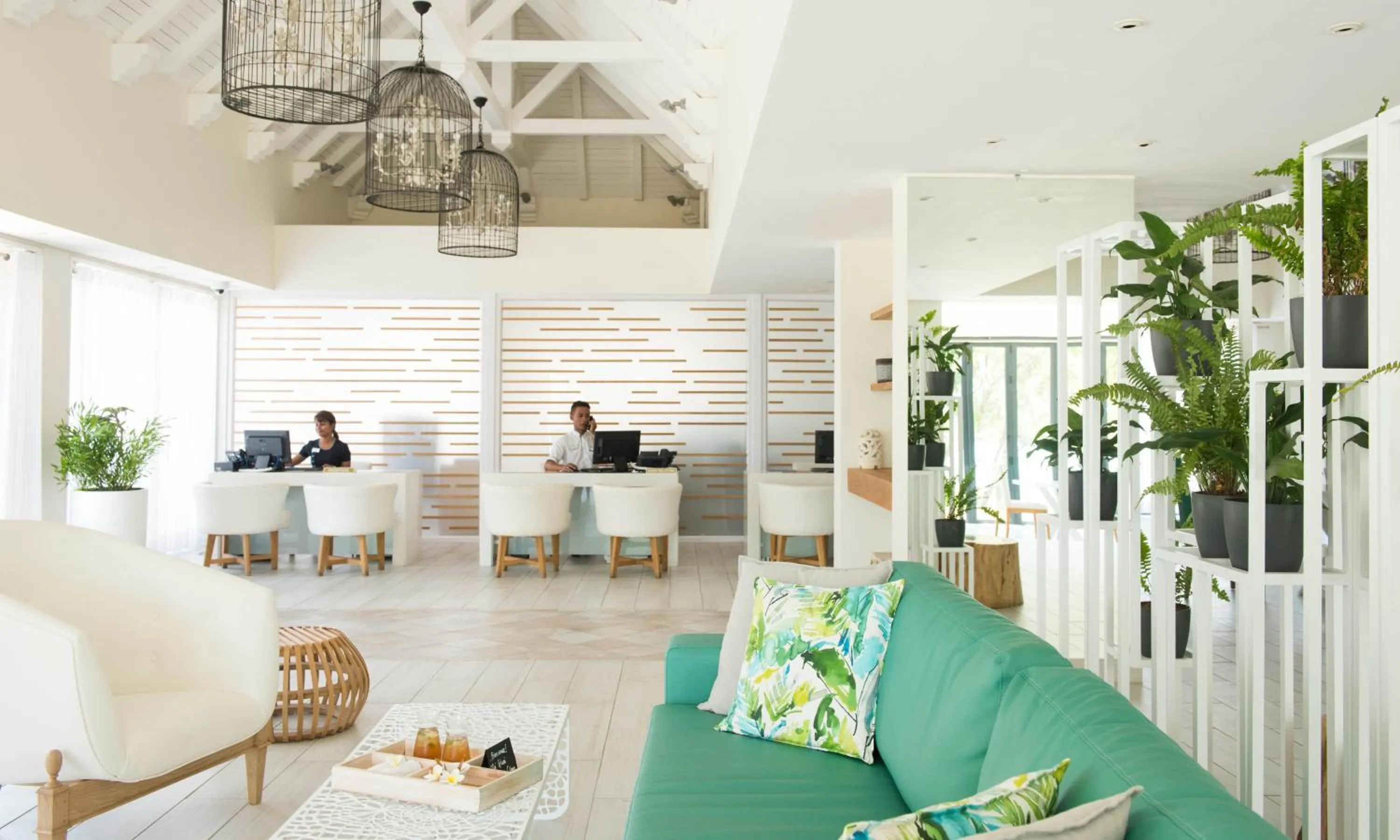 Seating area in Radisson Blu Azuri Resort & Spa