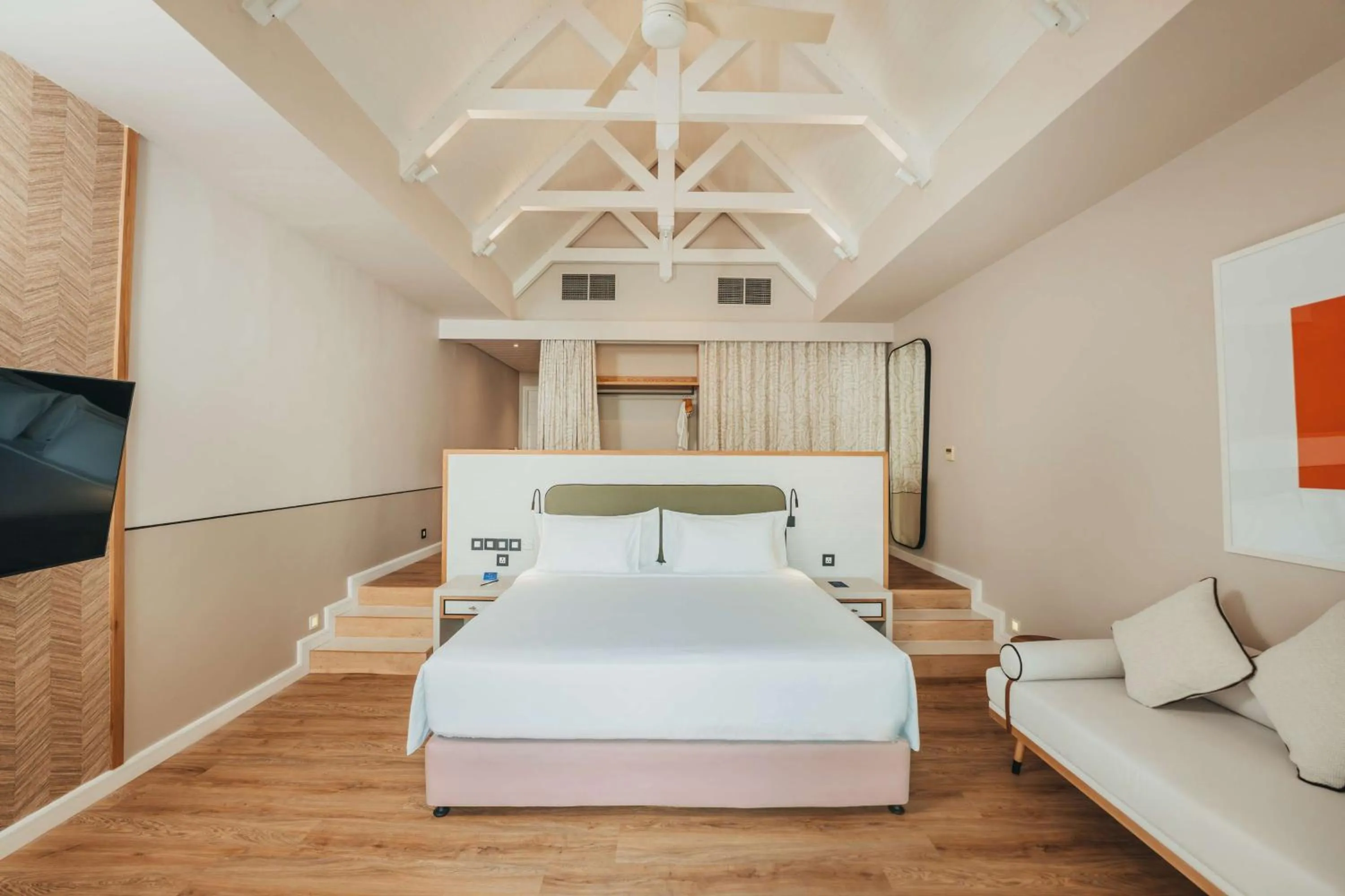 Bed in Radisson Blu Azuri Resort & Spa