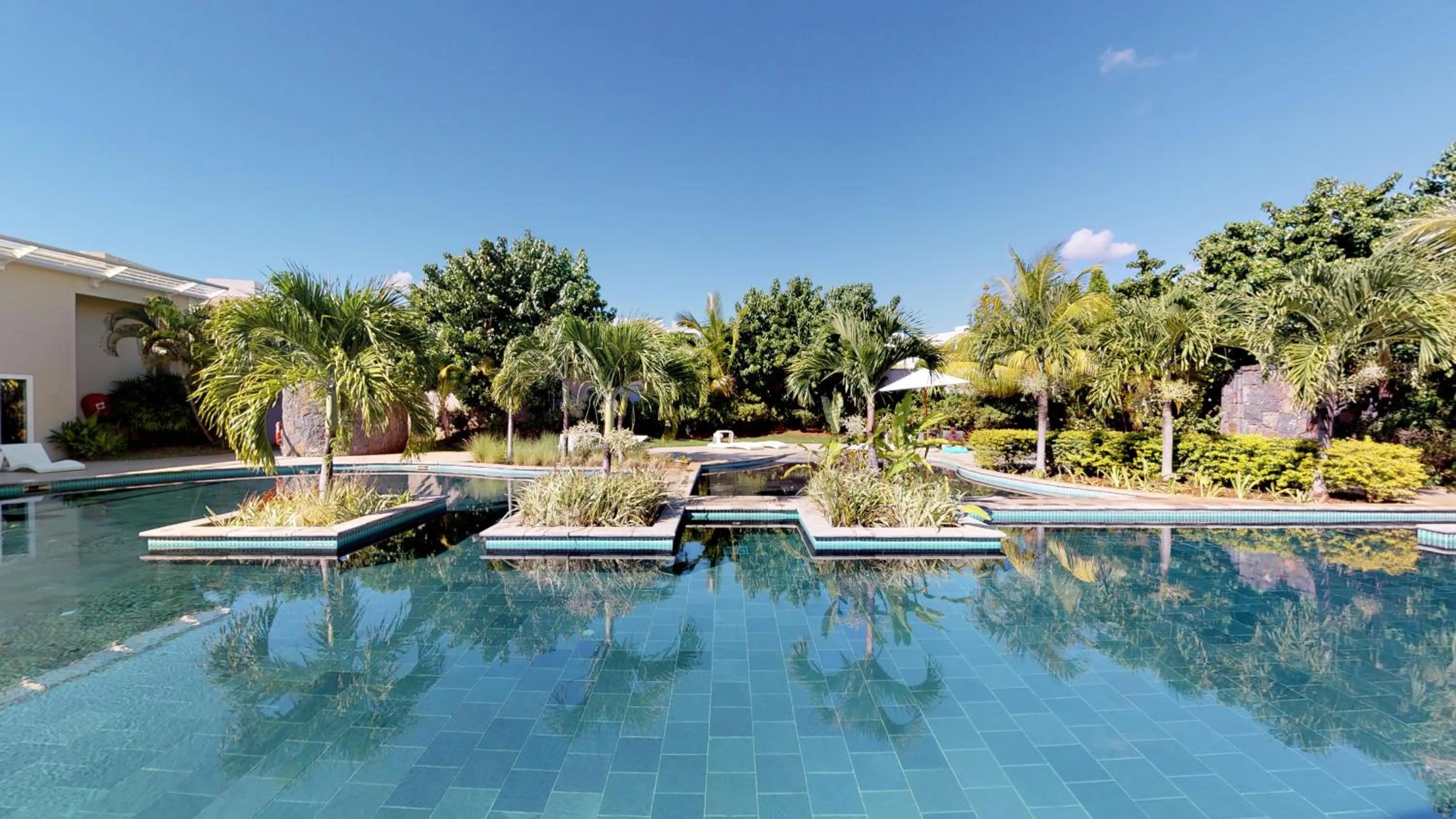 Pool view in Radisson Blu Azuri Resort & Spa
