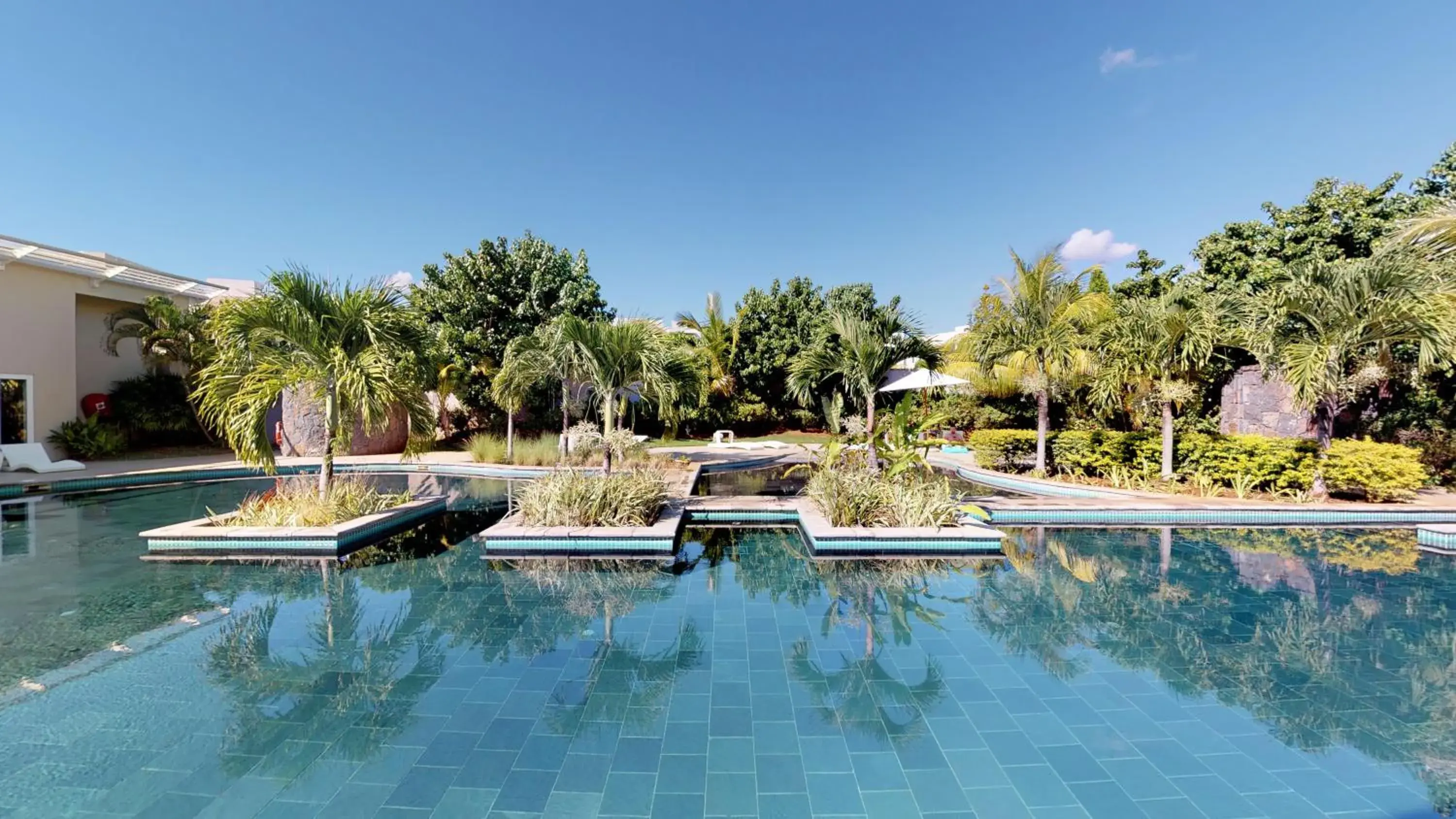 Pool view in Radisson Blu Azuri Resort & Spa Pool view in Radisson Blu Azuri Resort & Spa