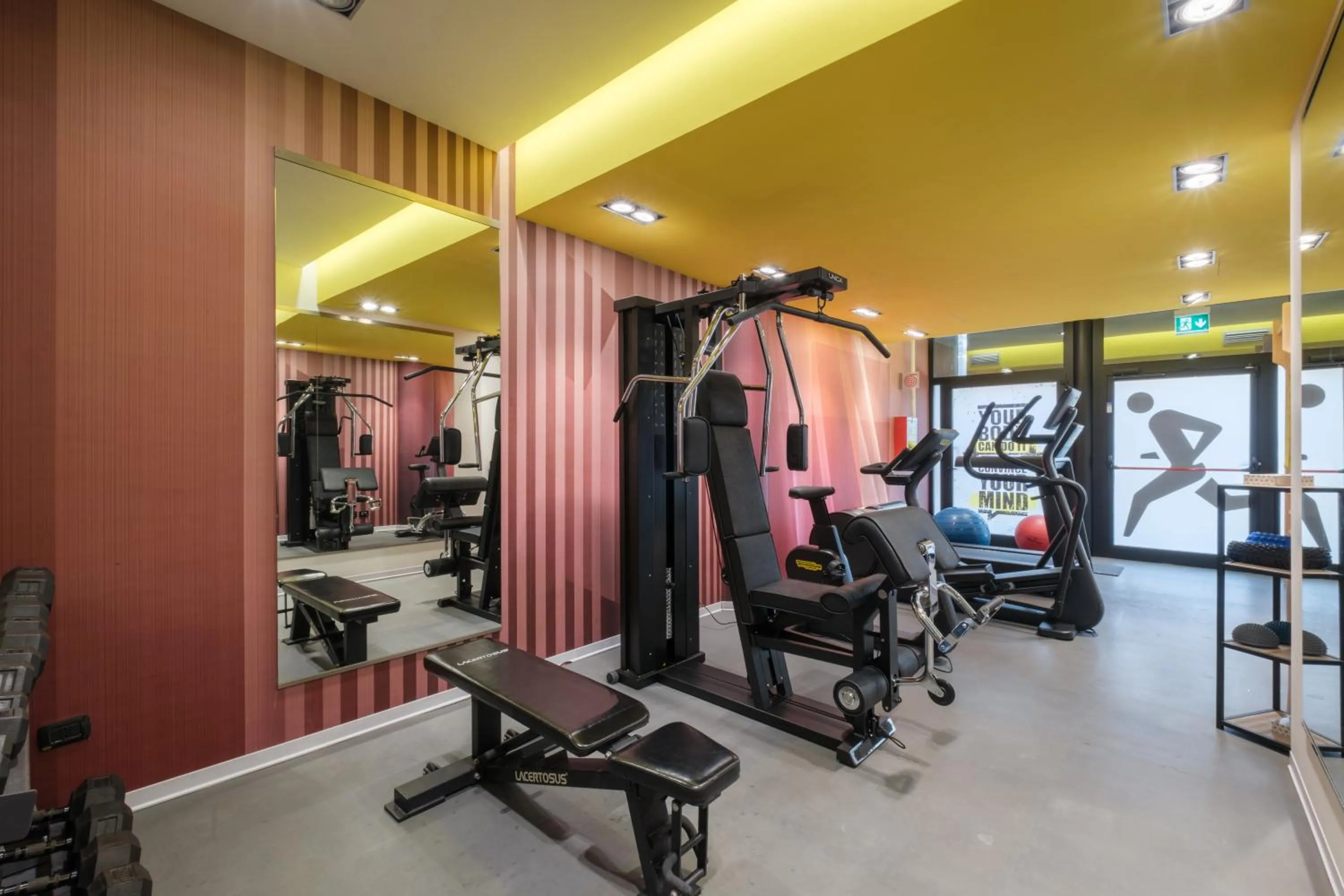 Fitness centre/facilities in Savhotel Aemilia Bologna