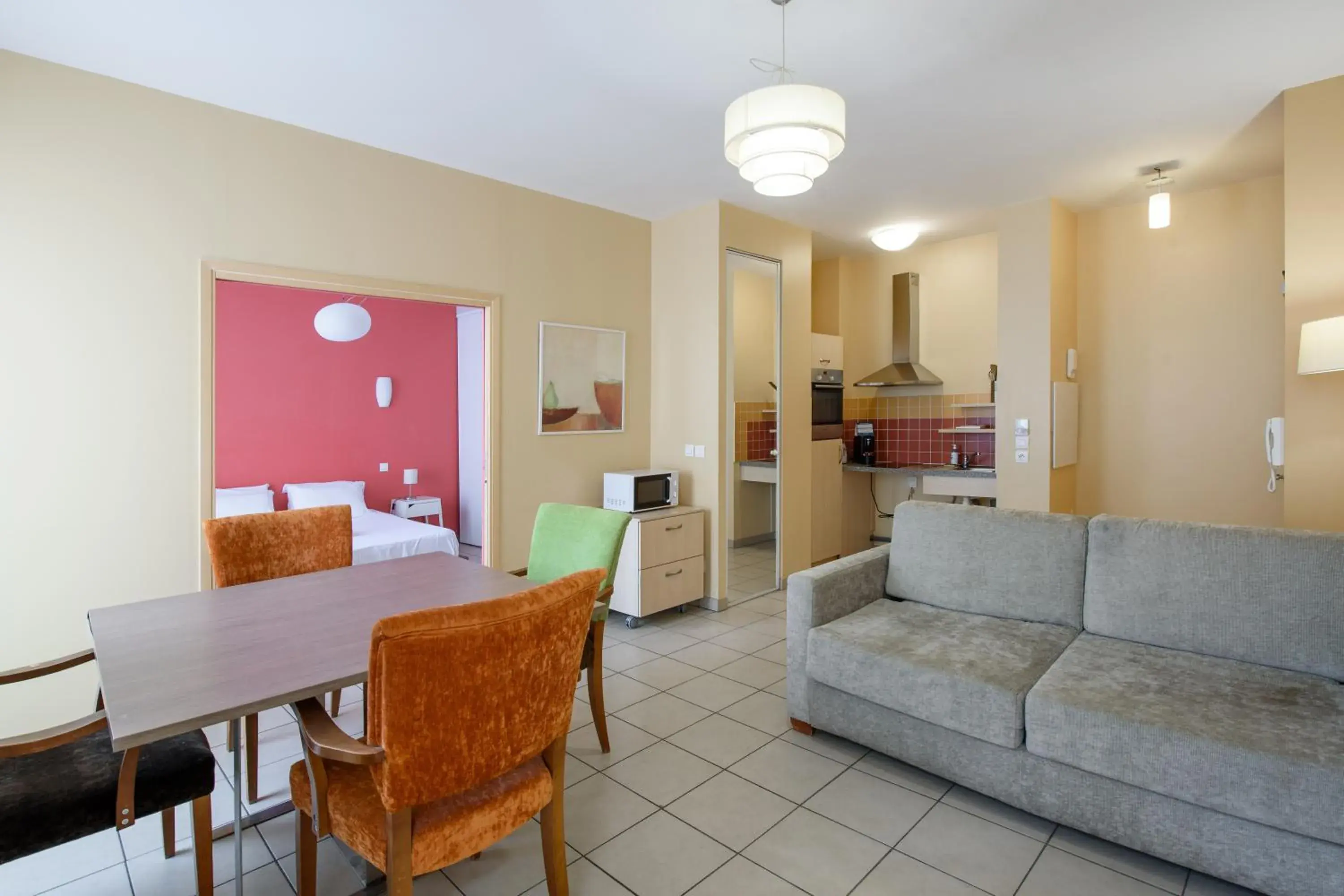 Living room in Residhotel Toulouse Centre Living room in Residhotel Toulouse Centre