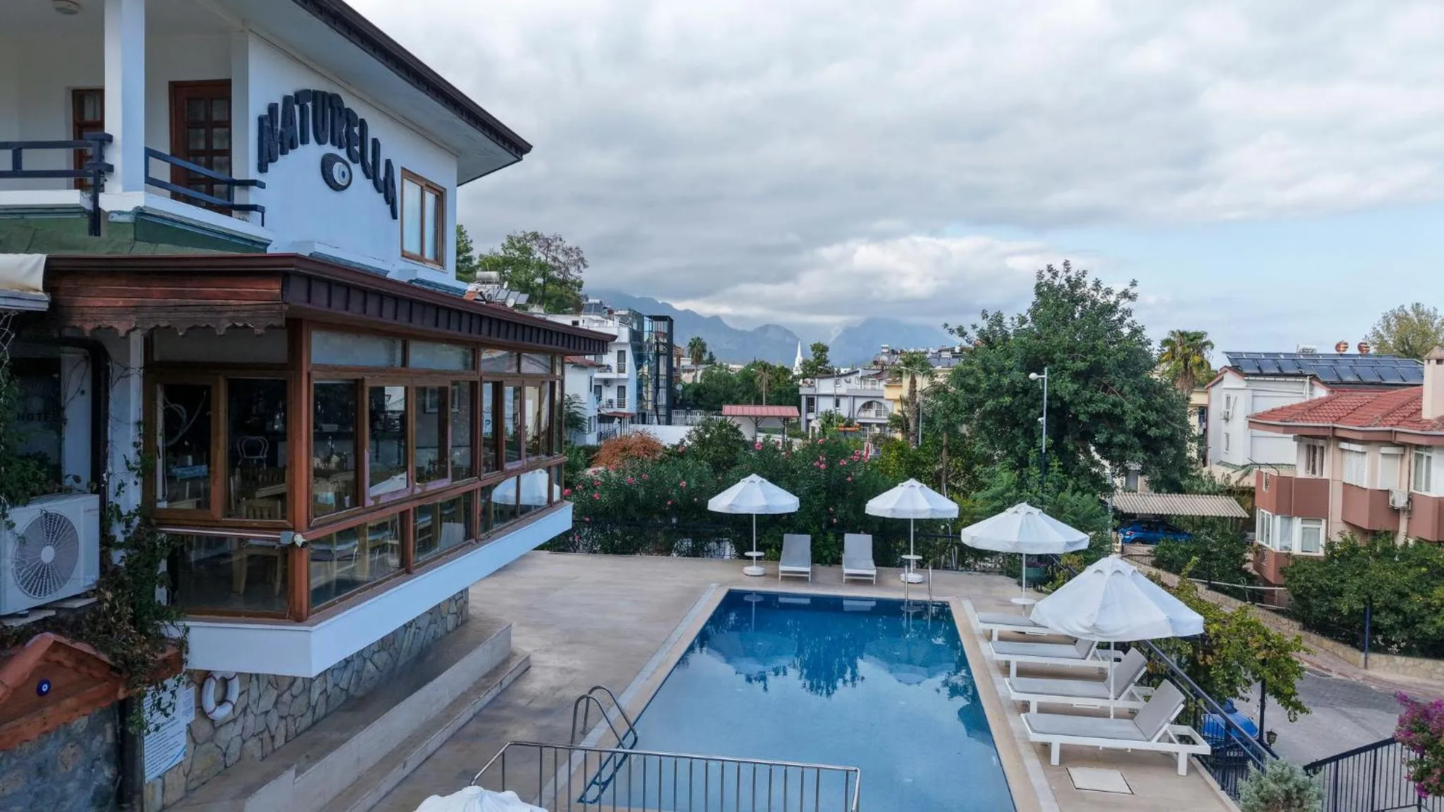 Pool view in NATURELLA APART HOTEL