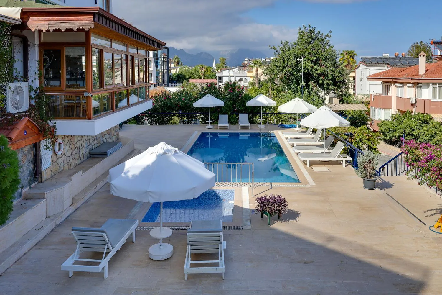 Swimming pool in NATURELLA APART HOTEL