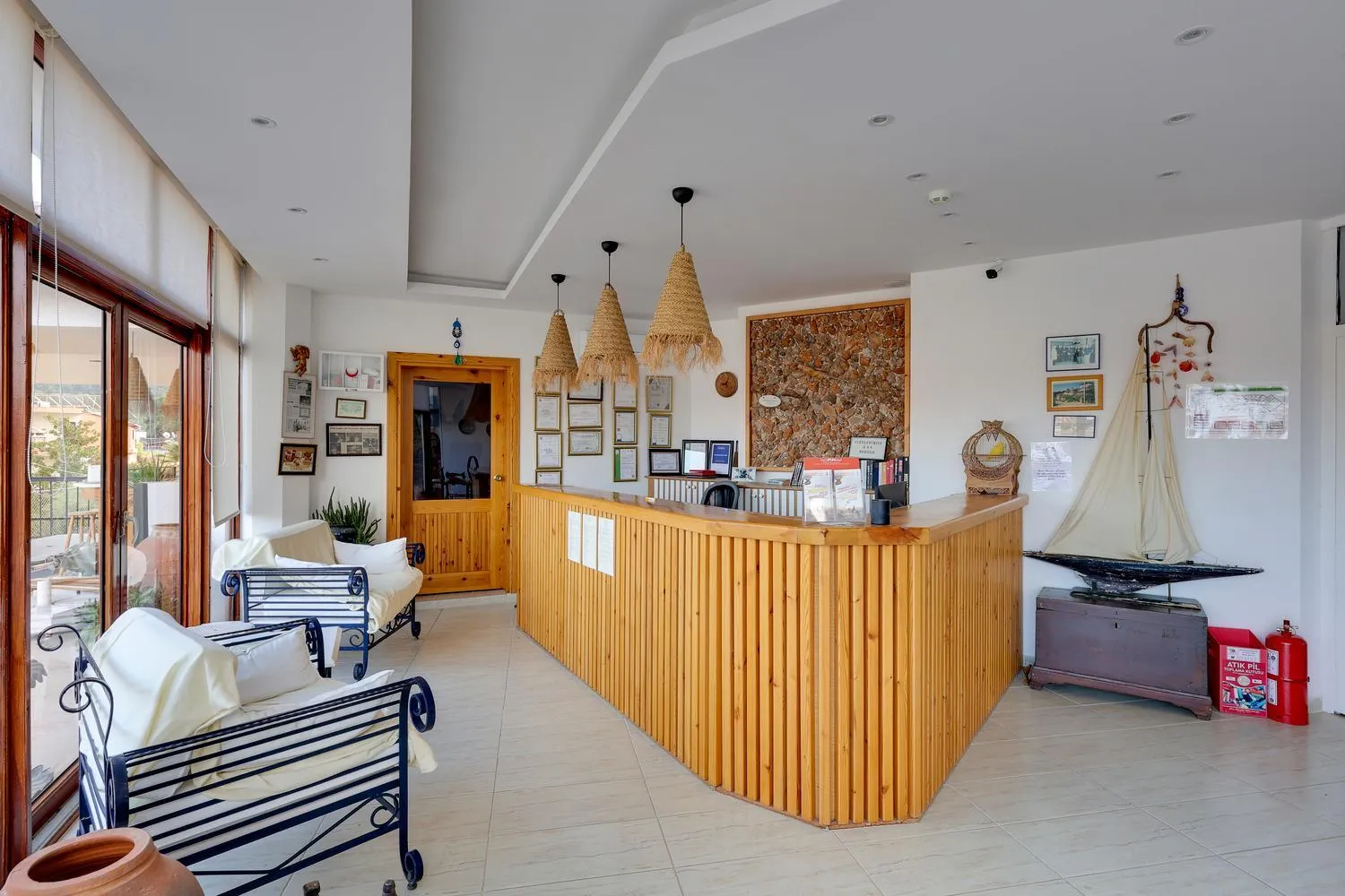 Lobby or reception in NATURELLA APART HOTEL