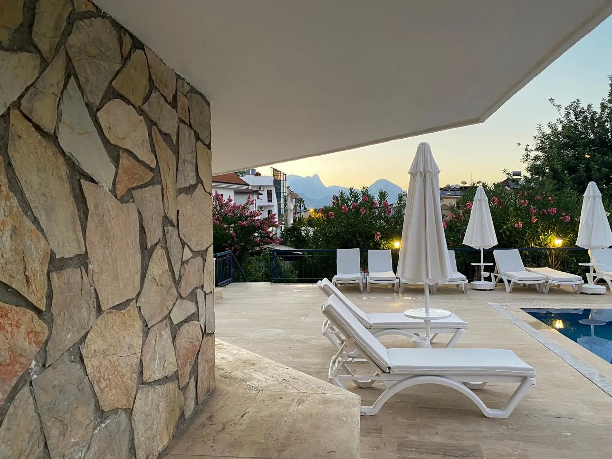 Pool view in NATURELLA APART HOTEL