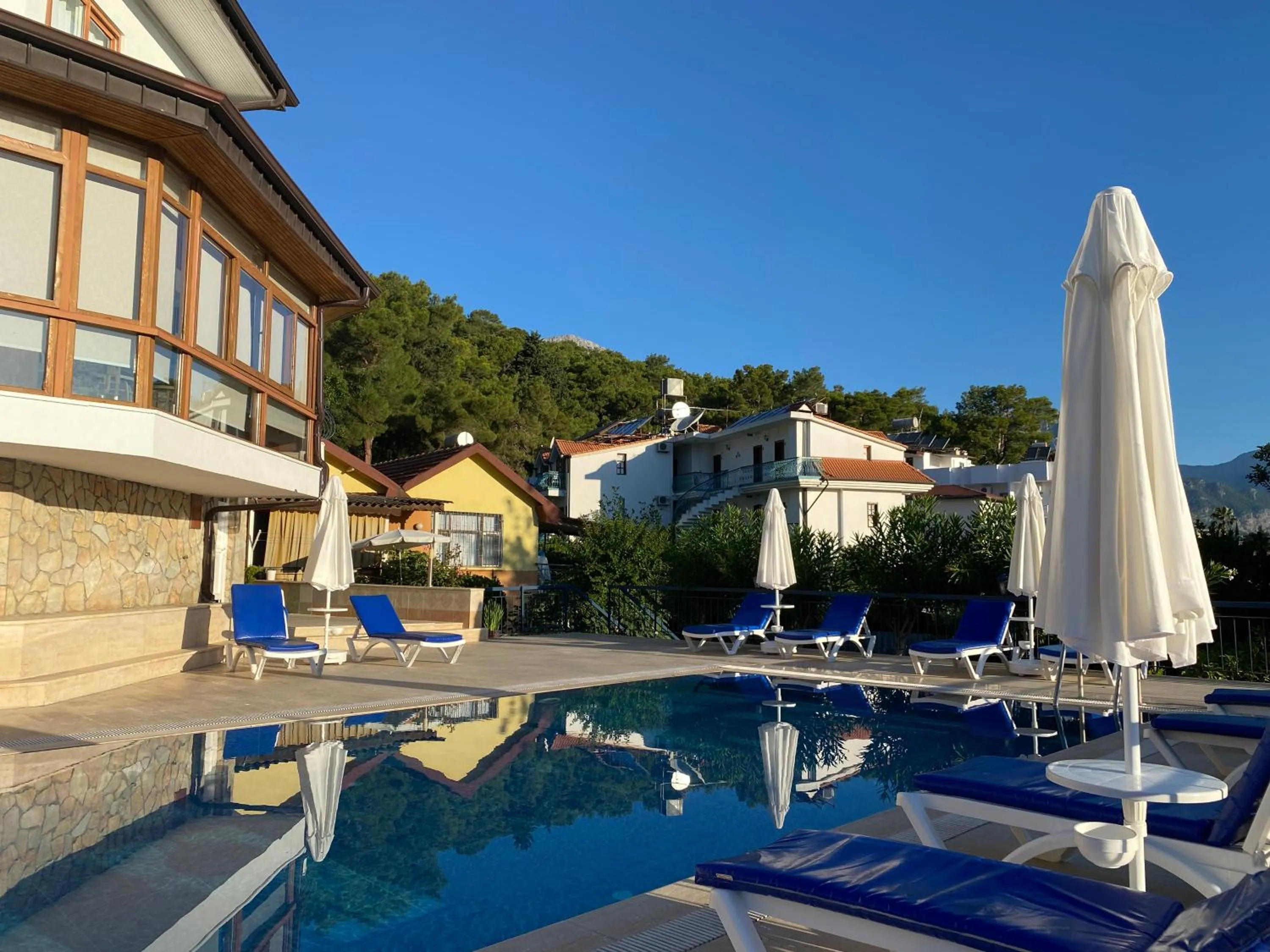 Swimming pool in NATURELLA APART HOTEL