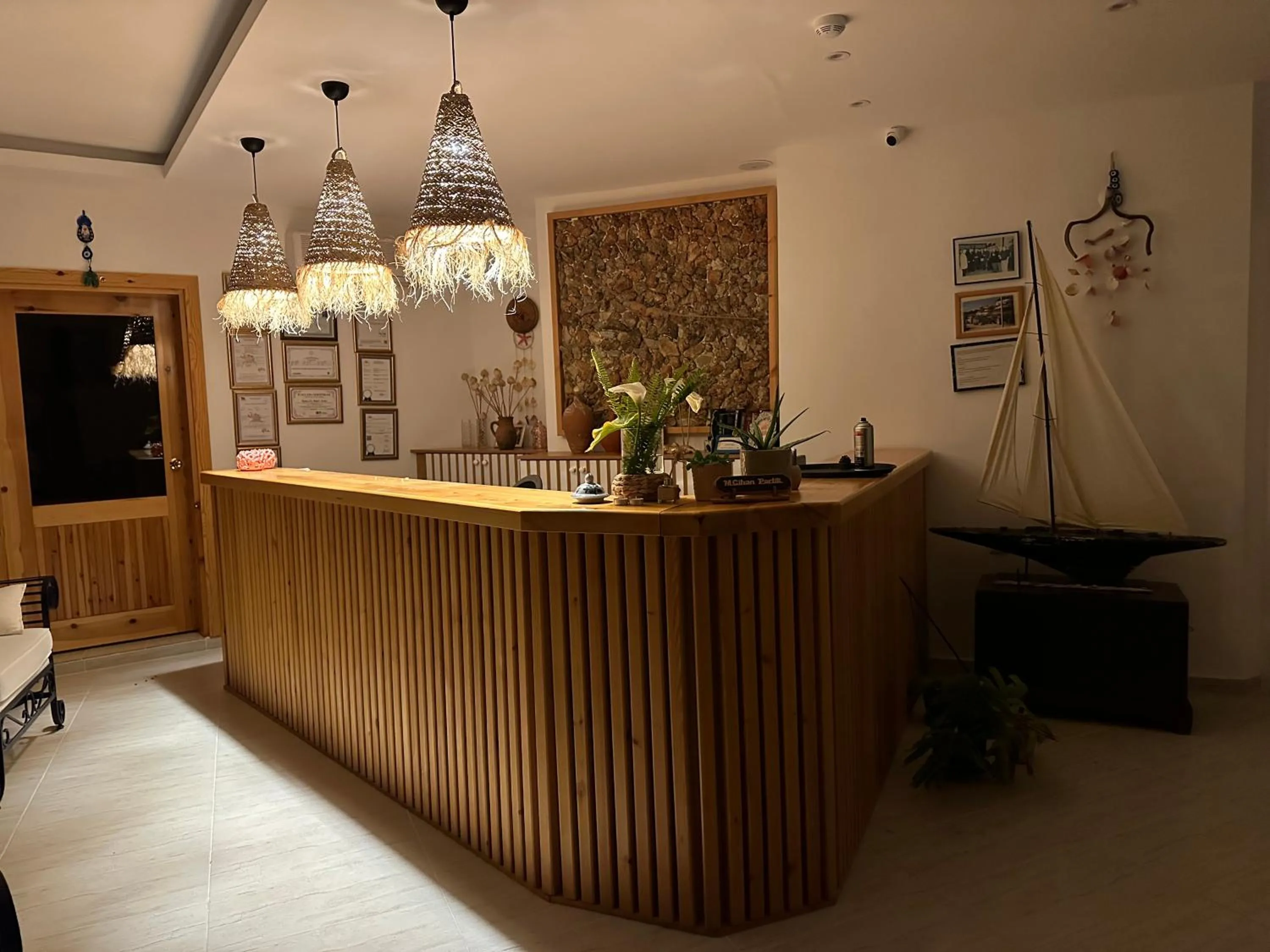 Lobby or reception in NATURELLA APART HOTEL