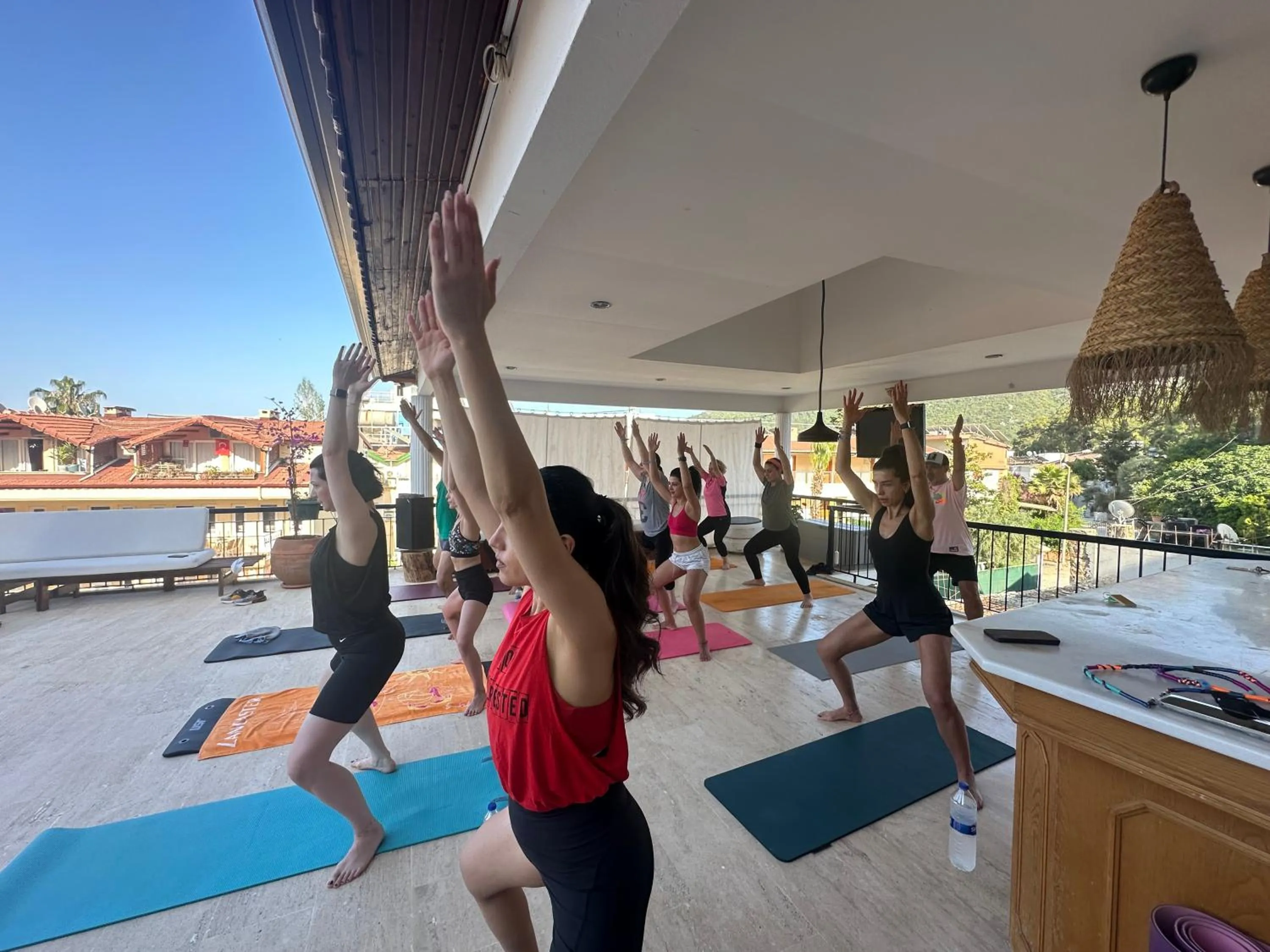 Patio in NATURELLA APART HOTEL