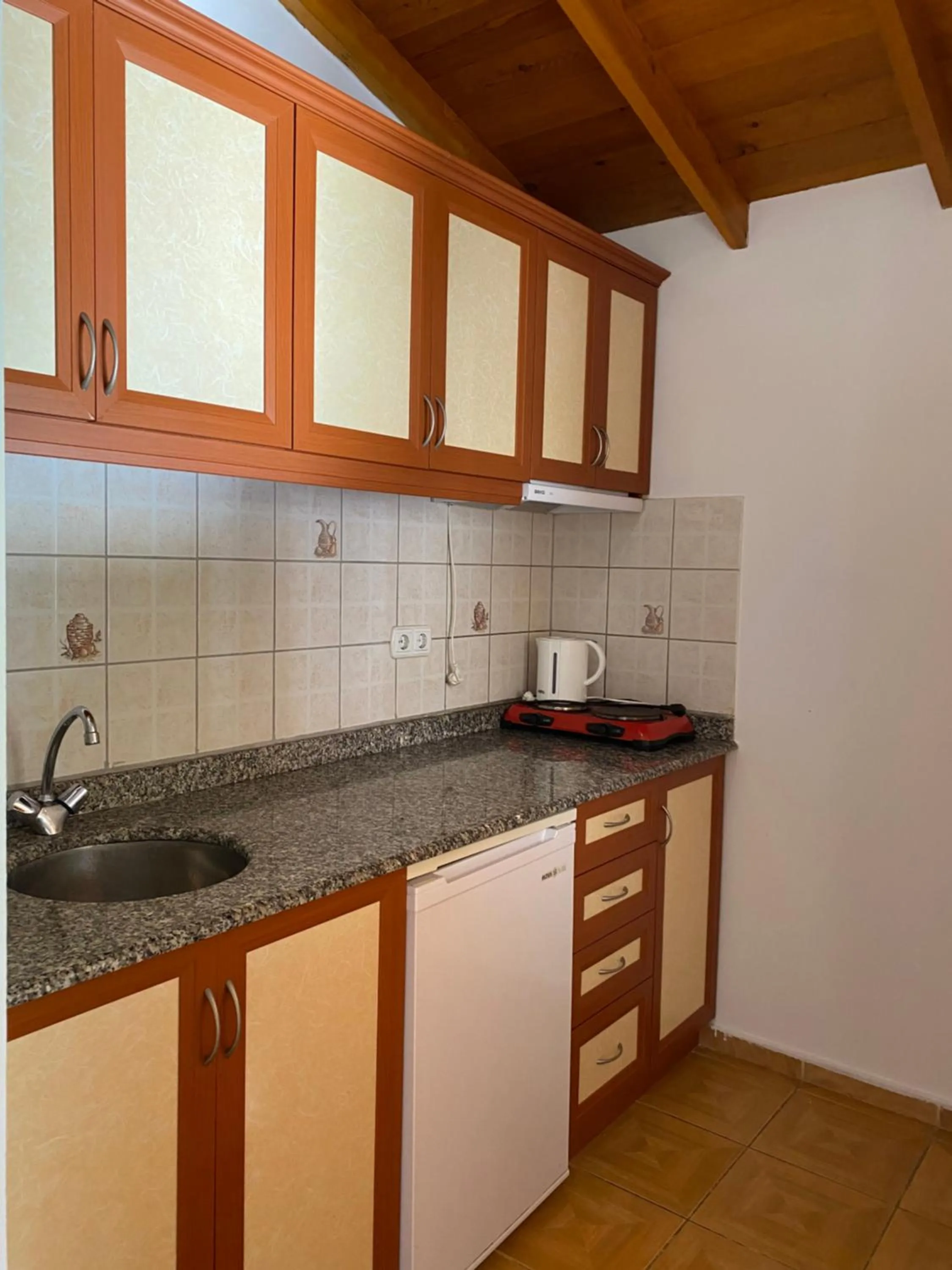 Kitchen or kitchenette in NATURELLA APART HOTEL