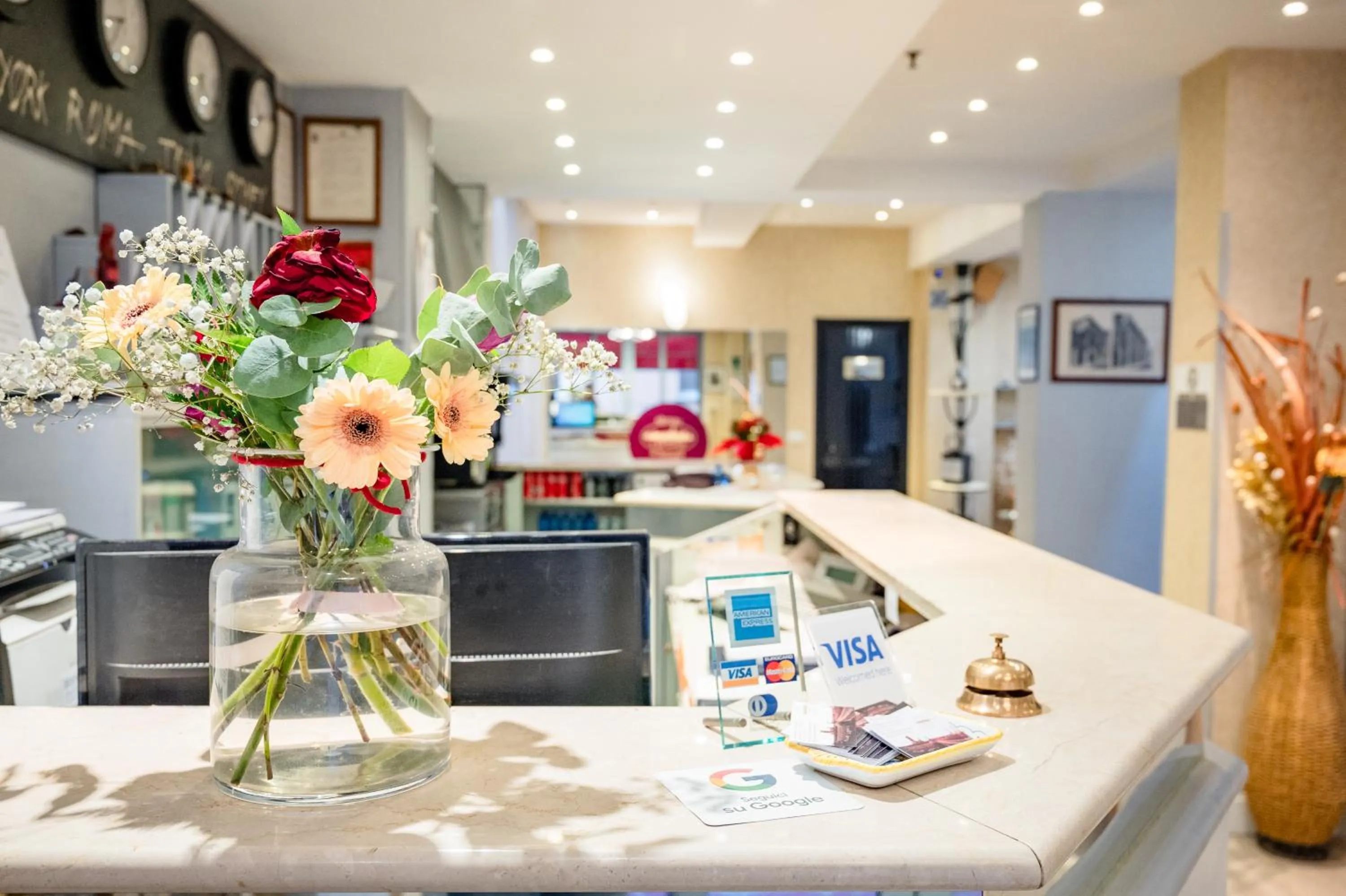 Lobby or reception in Hotel Centrale