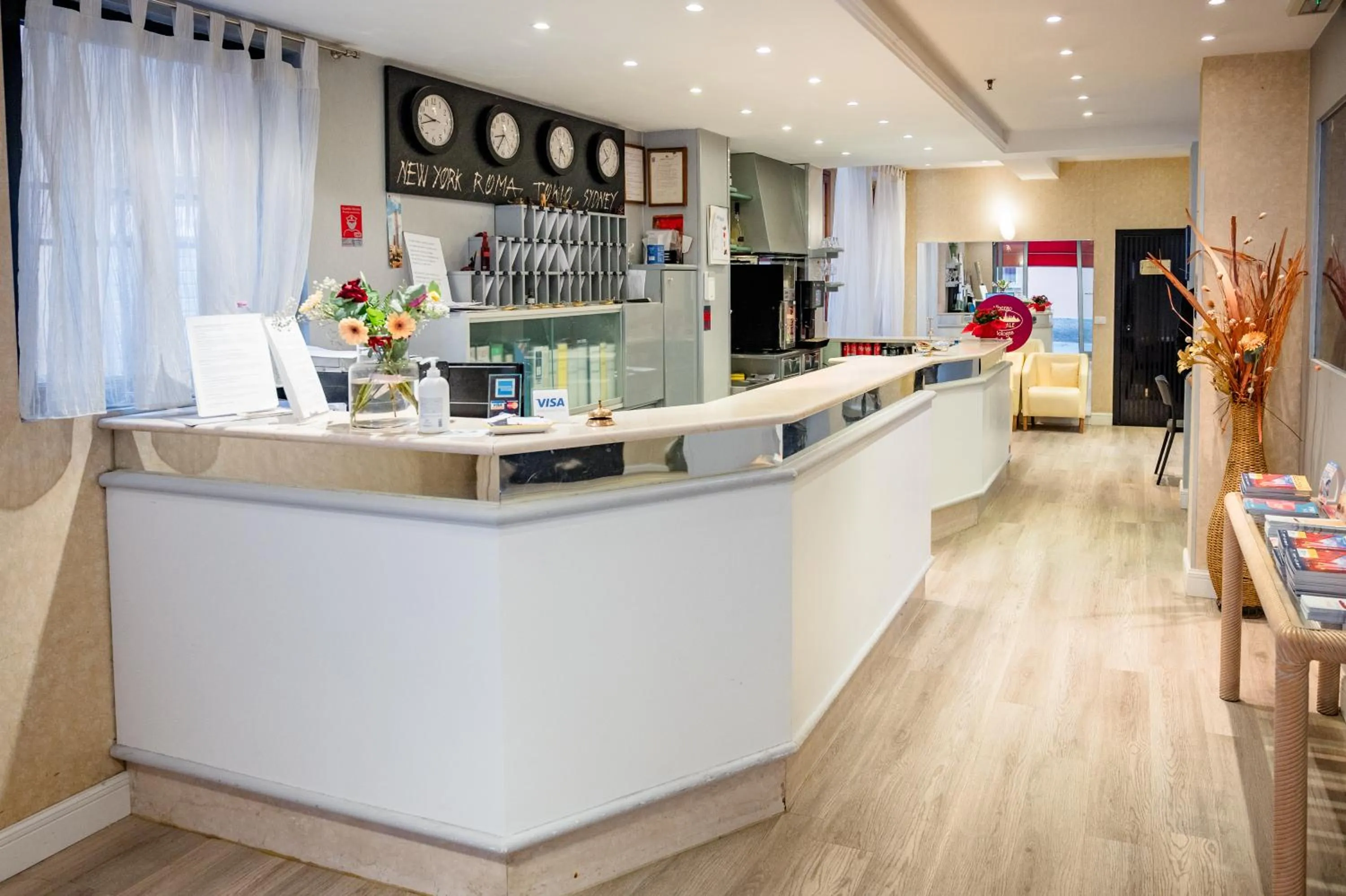 Lobby or reception in Hotel Centrale