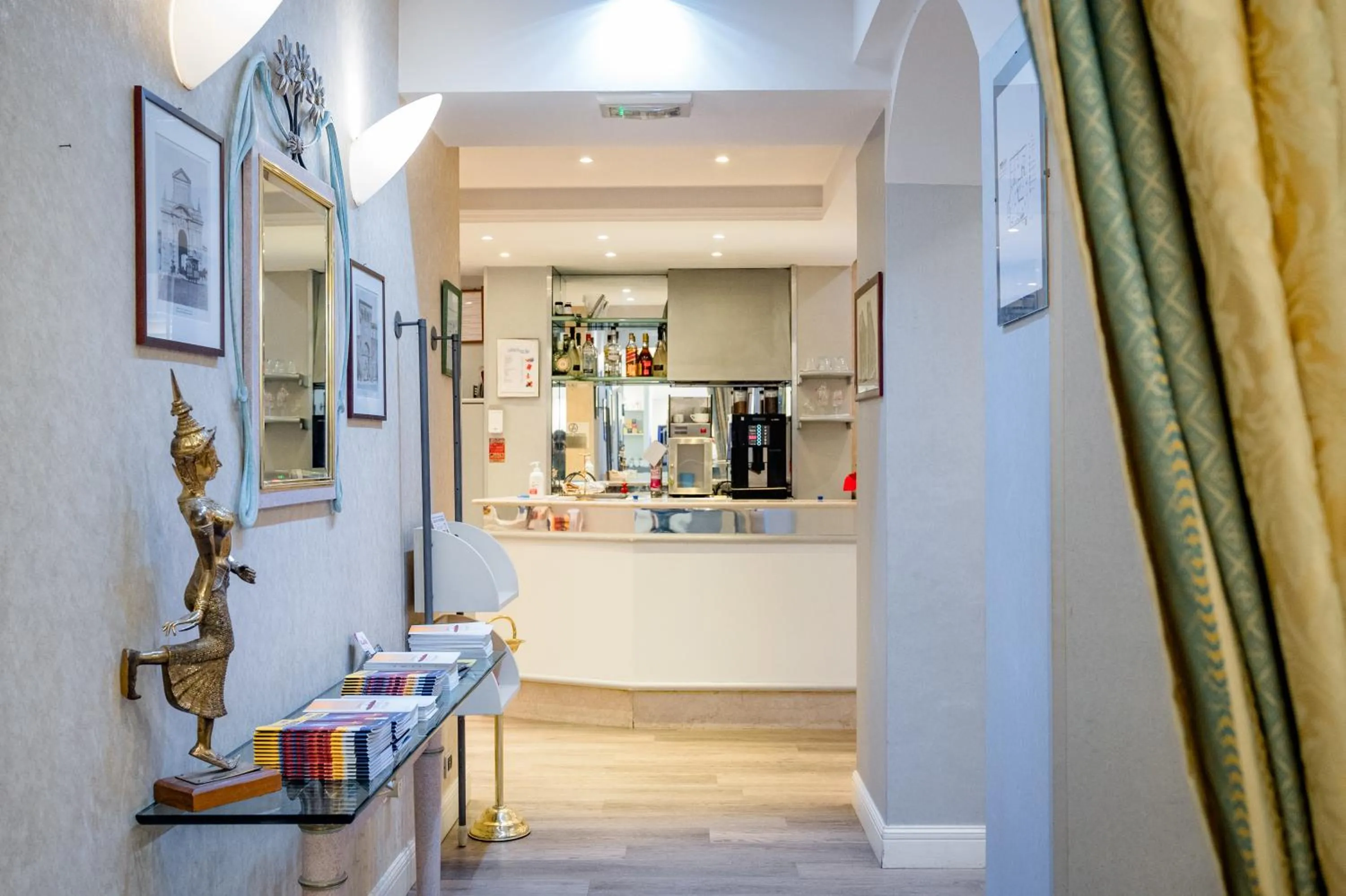 Decorative detail in Hotel Centrale