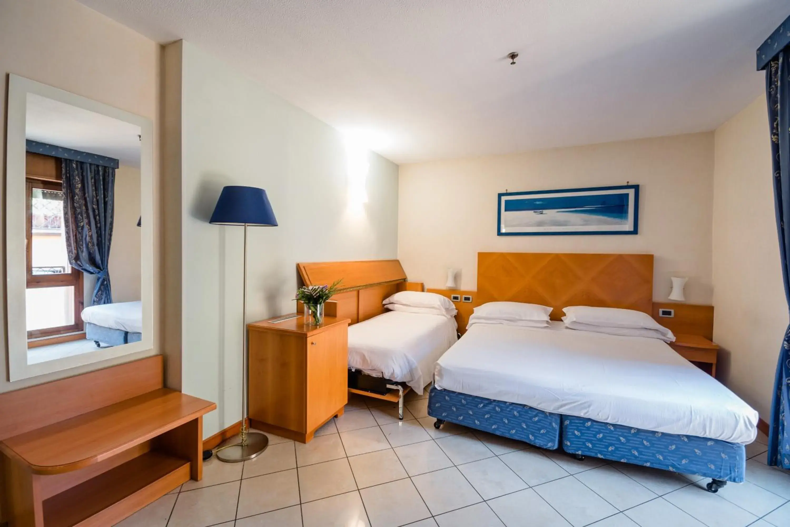 Triple Room in Hotel Centrale Triple Room in Hotel Centrale