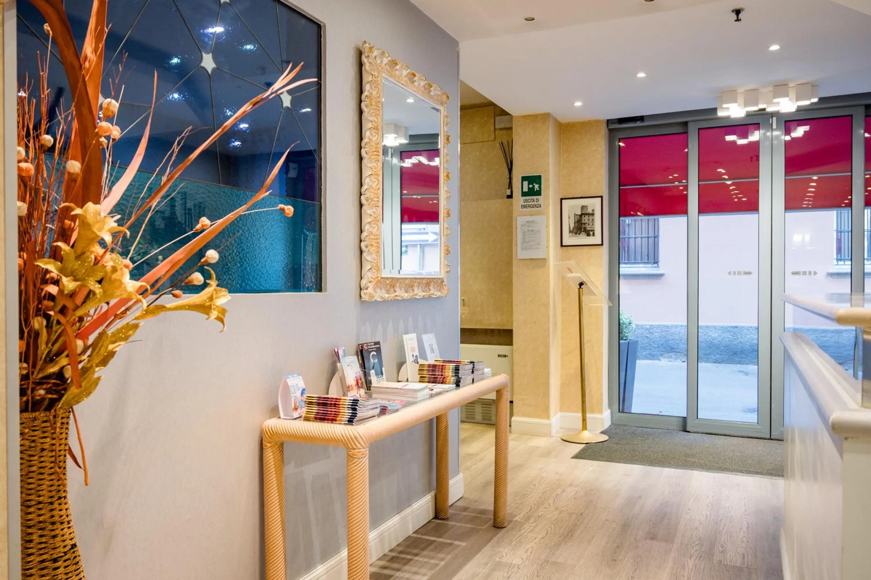 Decorative detail in Hotel Centrale